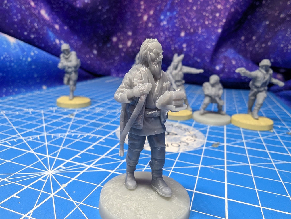 Rebel Insurgent Red Rothans Spec Ops team (6) for Star Wars Legion proxies, Grimdark Future or other miniatures games 35mm