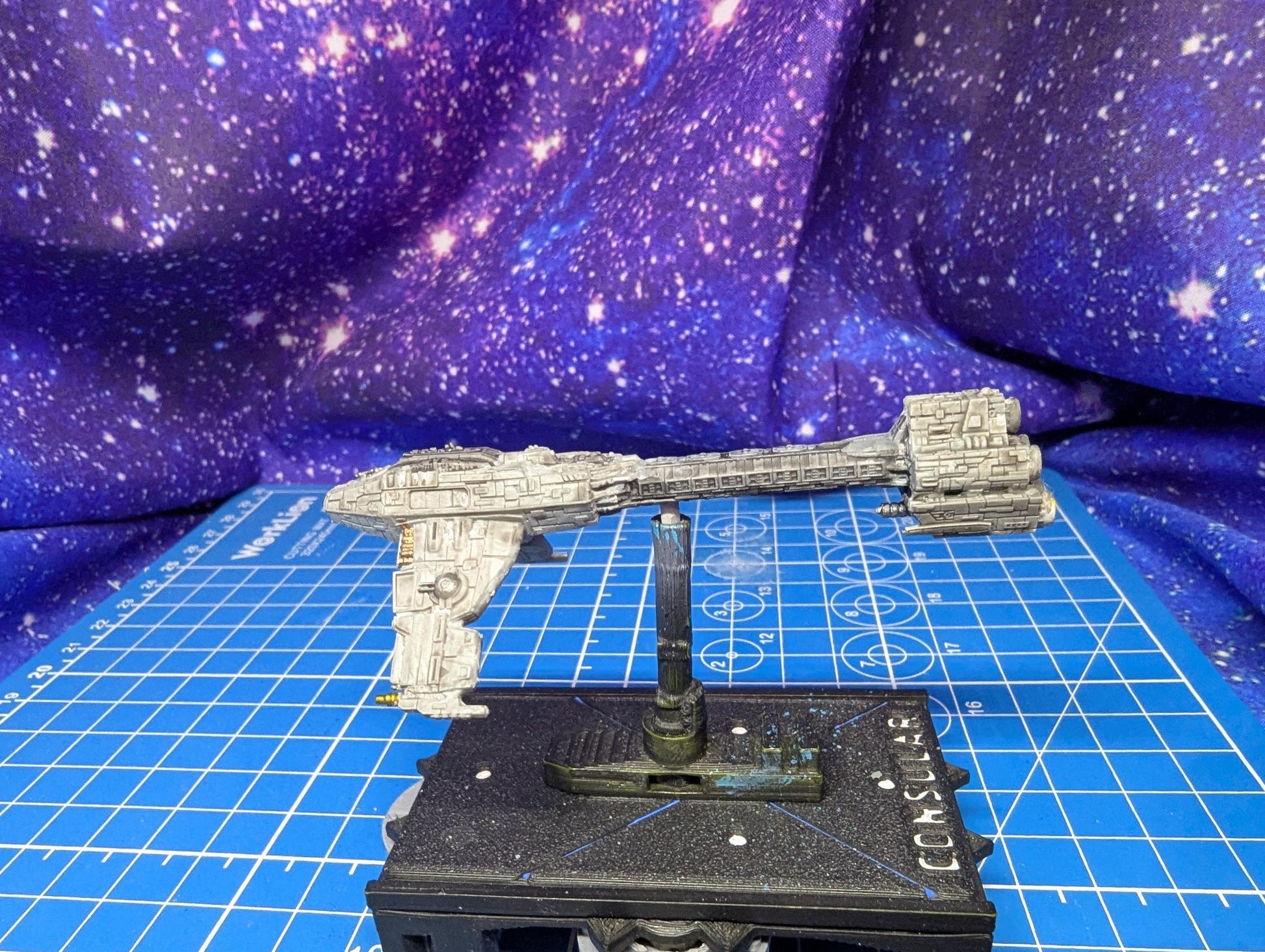 Imperial Nebulon-B2 escort frigate for Star Wars Armada or other miniatures games 83mm
