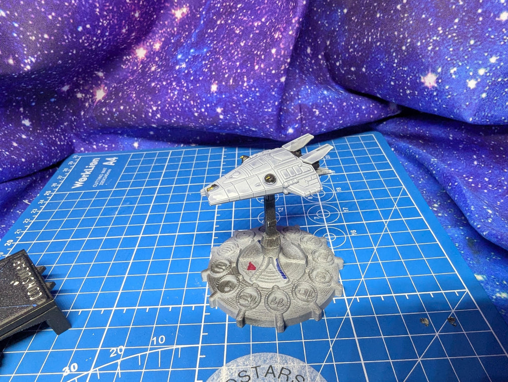 Earthforce Myrmidon-class LCV for miniatures games 50mm