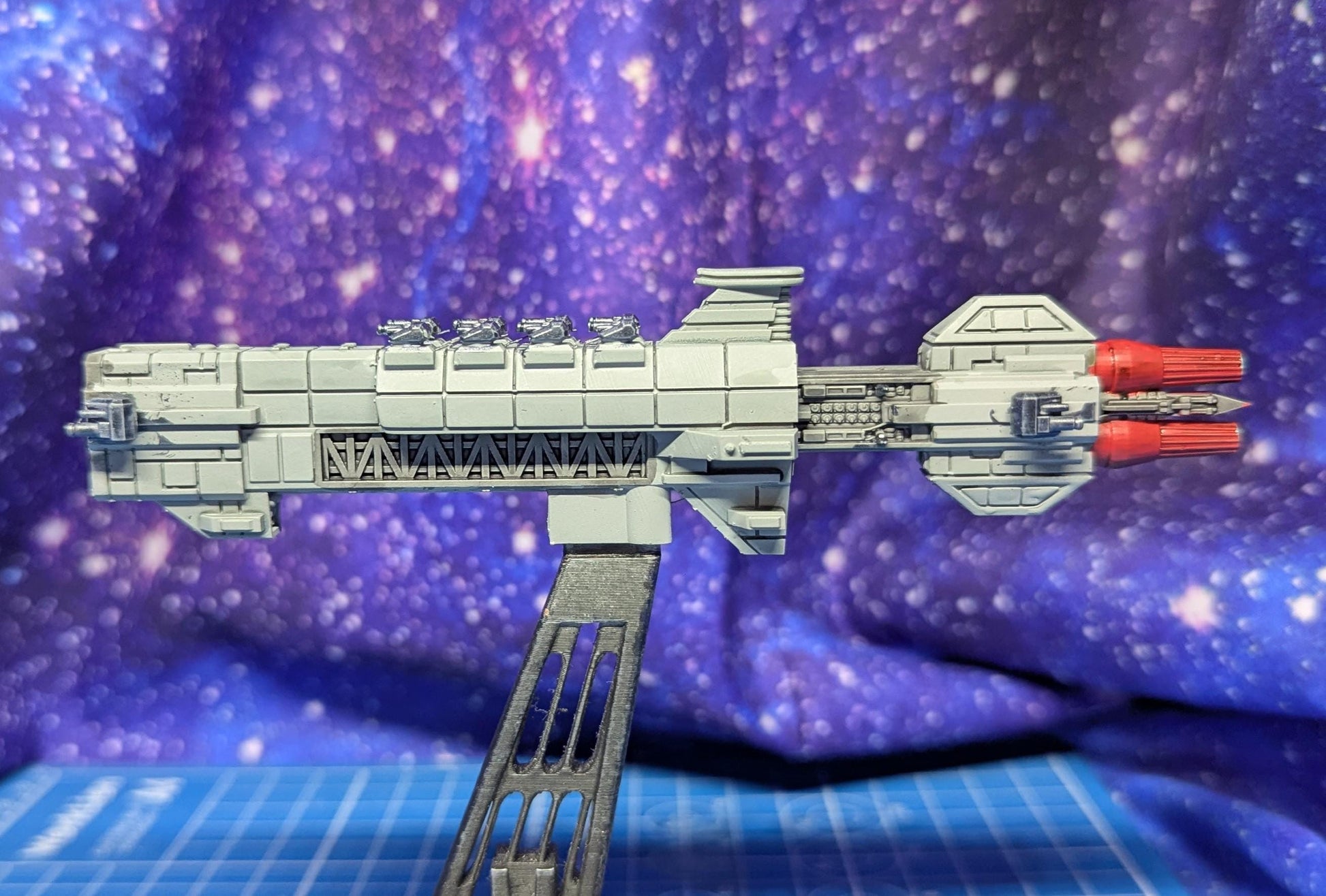 Babylon 5 Earthforce Delphi-class Scout Cruiser for miniatures games