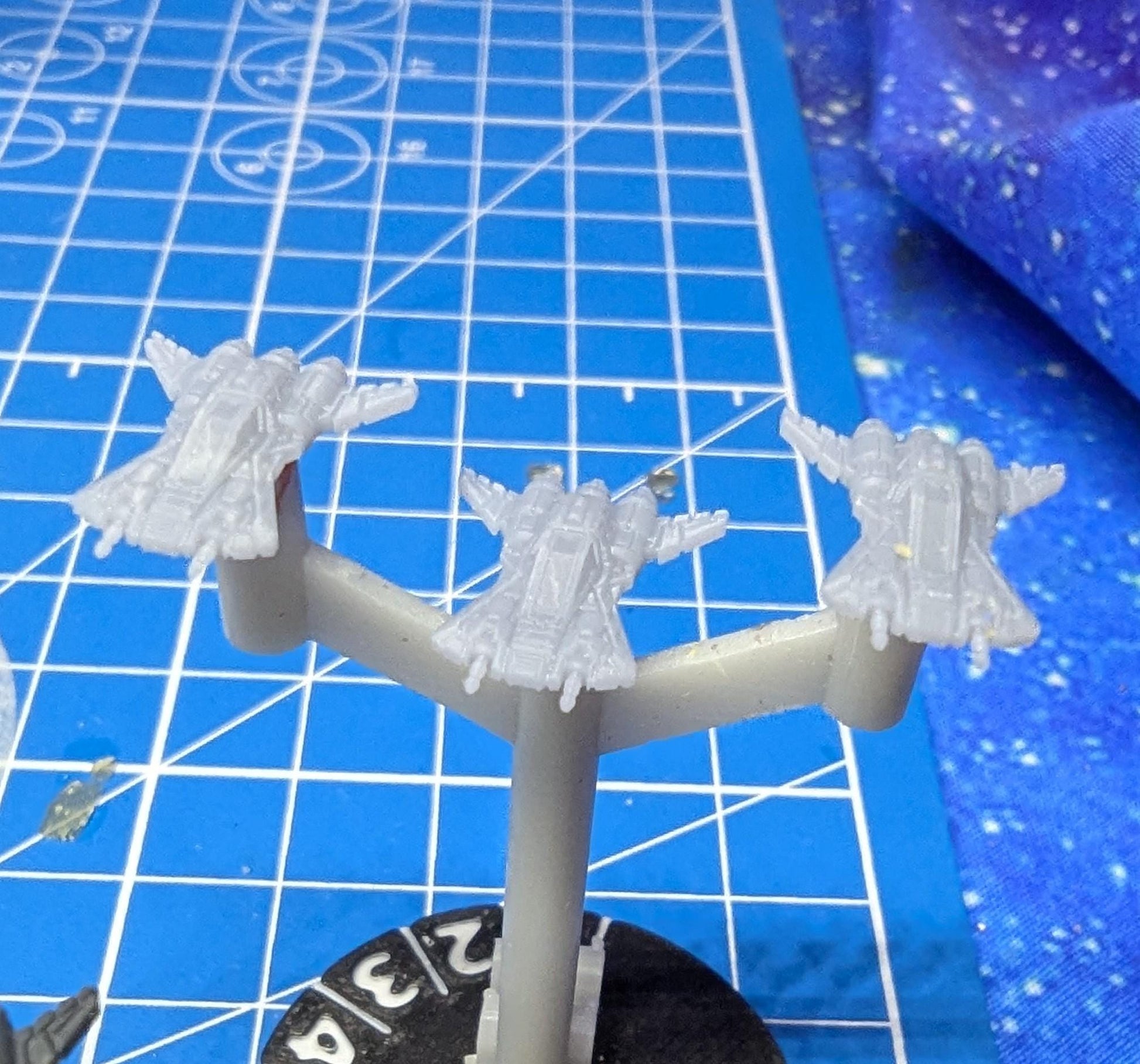 Scum Pirate Snub Fighter Starfighter Squadron(6 fighters) for Star wars armada