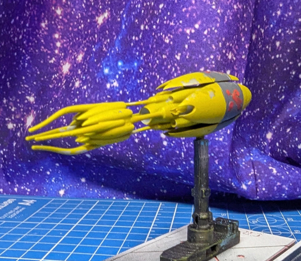 Vorlon Destroyer Miniature: Star Wars Armada scale (80mm)