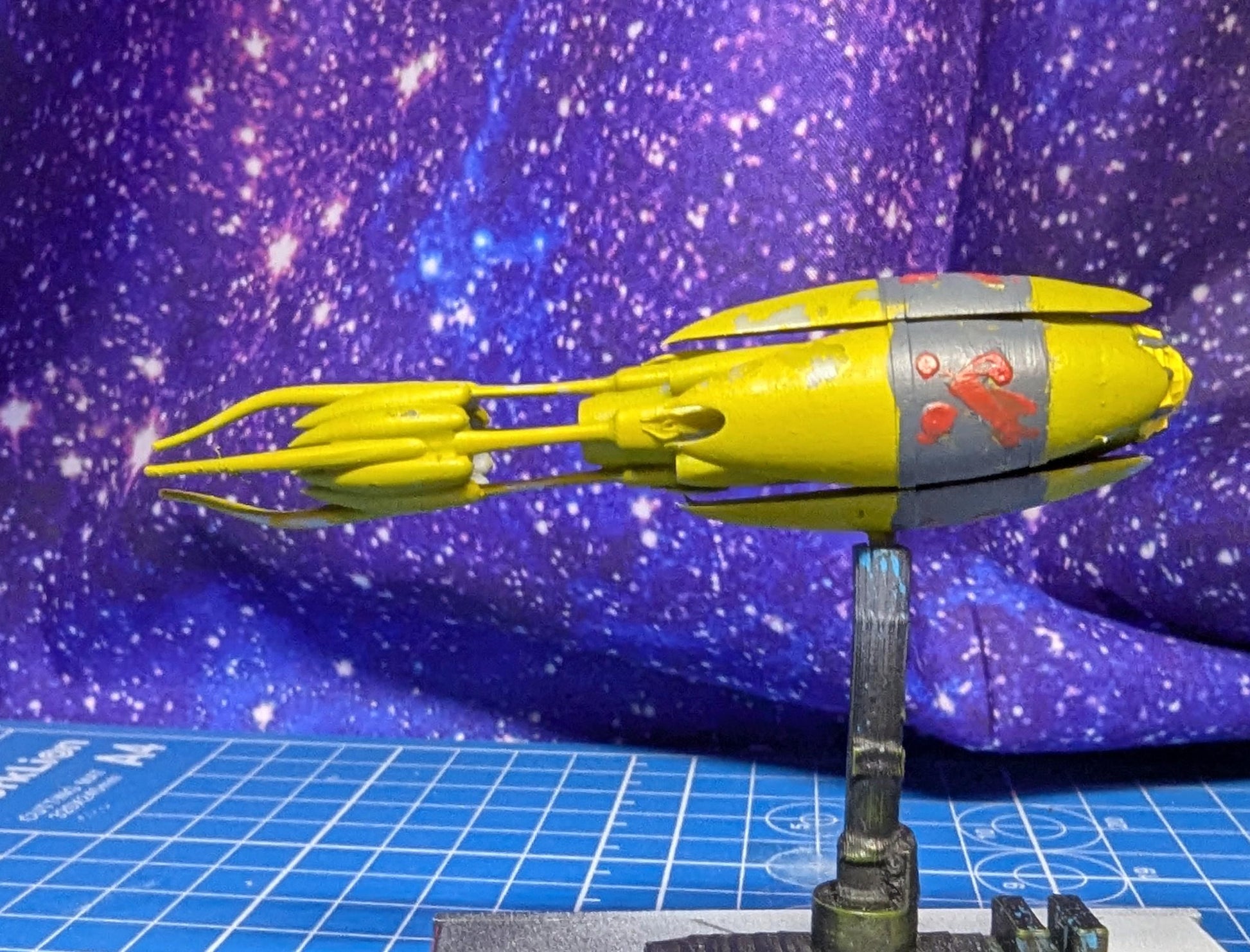 Vorlon Destroyer Miniature: Star Wars Armada scale (80mm)