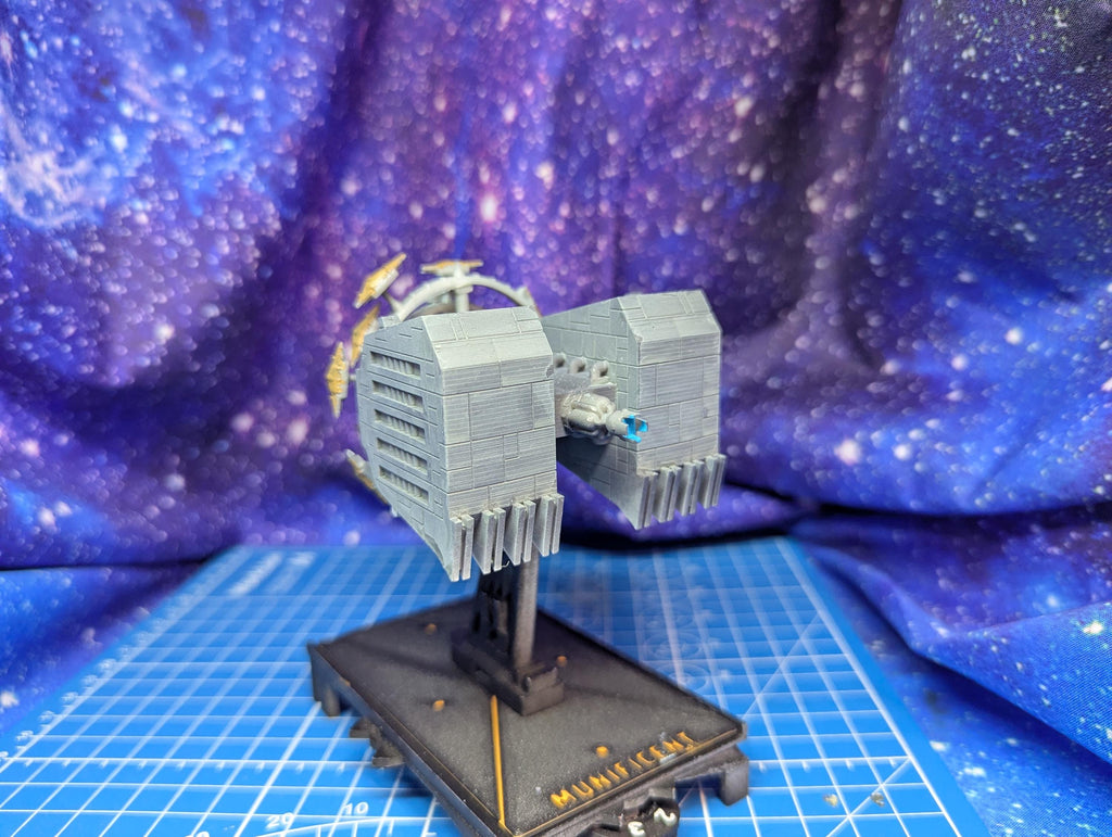 Babylon 5 Raider Strike Carrier: Unpainted Miniature for Star Wars Armada scale games