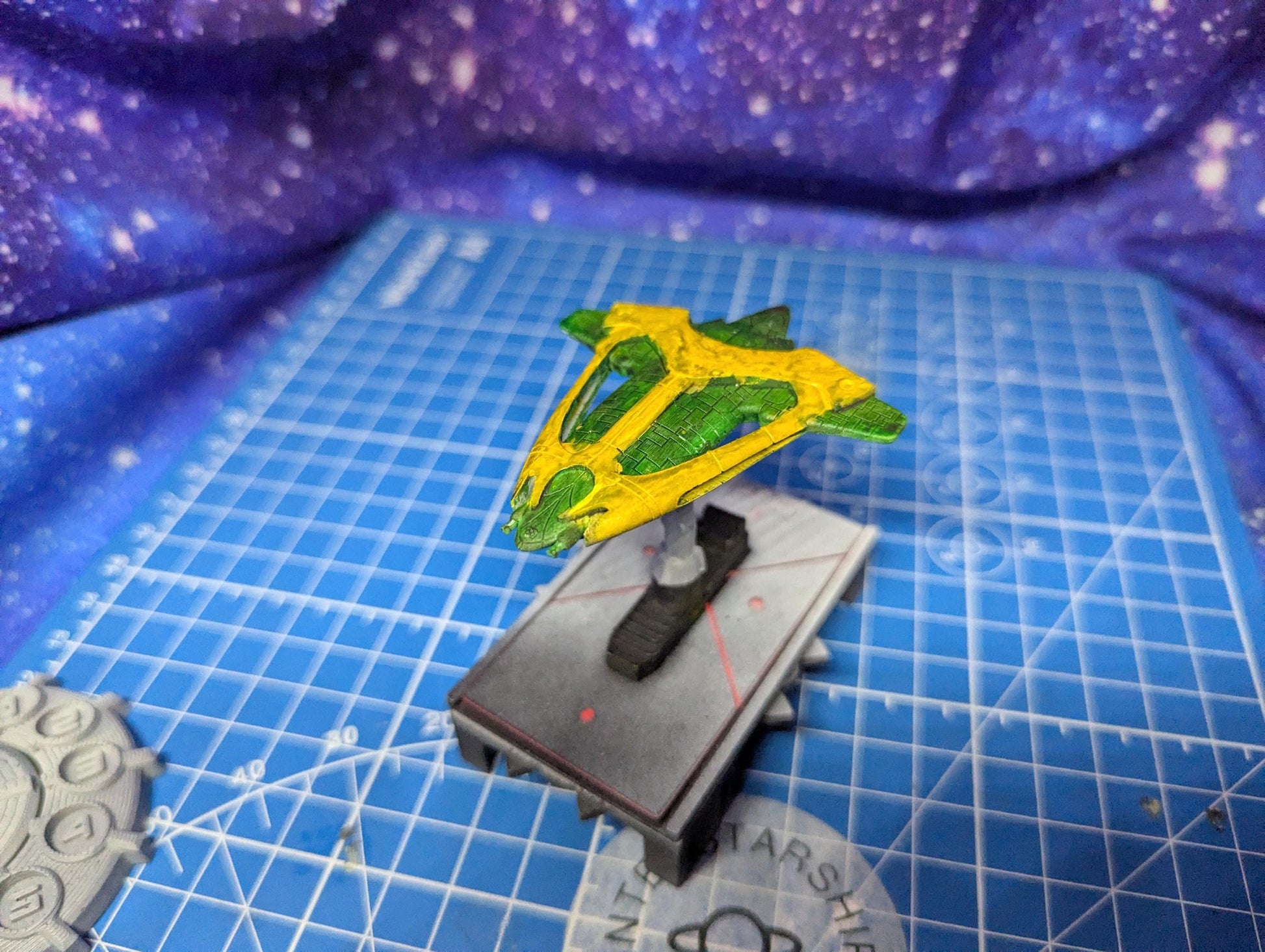 Babylon 5 Brakiri Halik Fighter-Killer for Star Wars Armada scale games 70mm