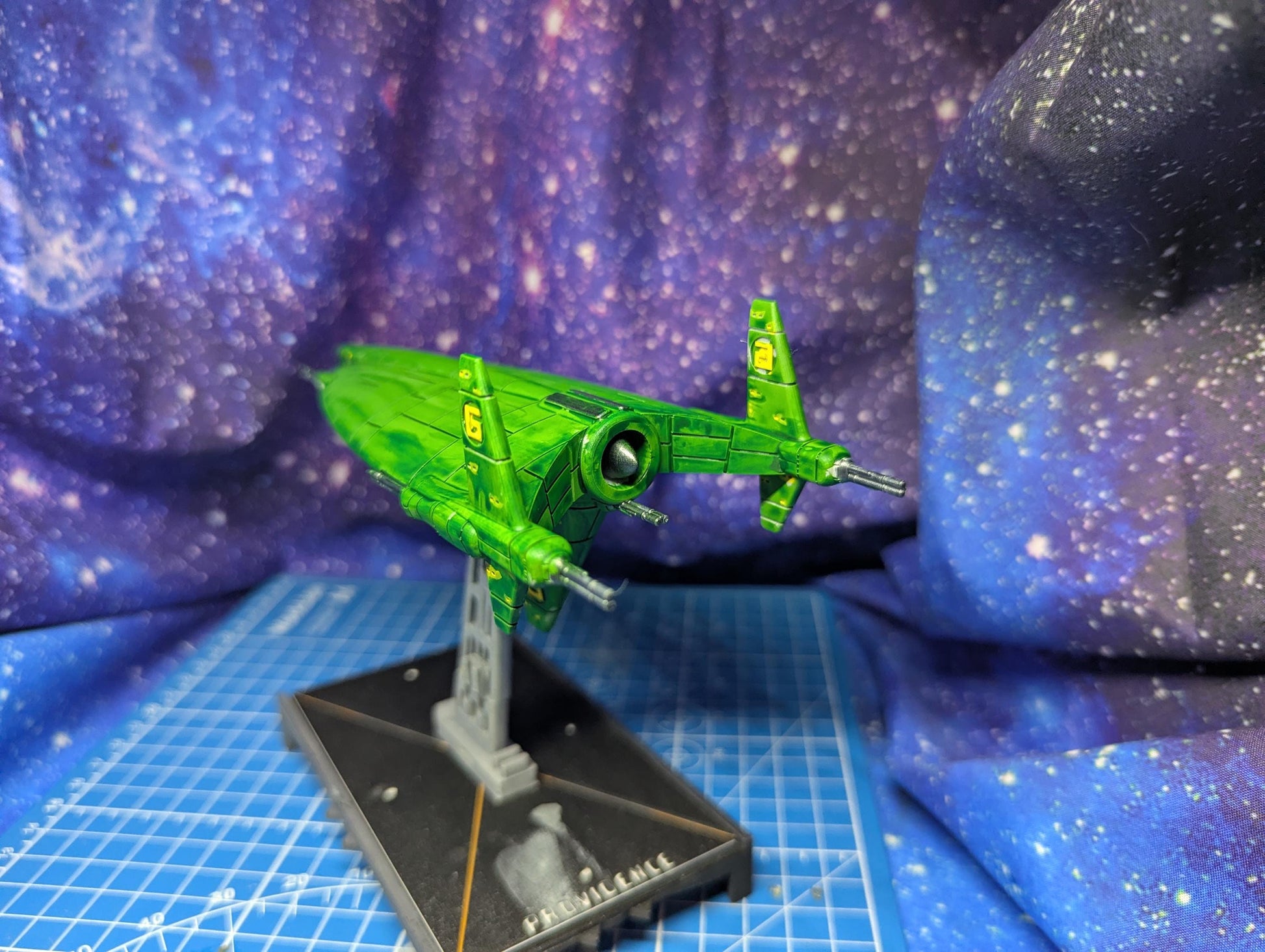 Babylon 5 Brakiri Corumai Dreadnought for Star Wars Armada scale games 173mm