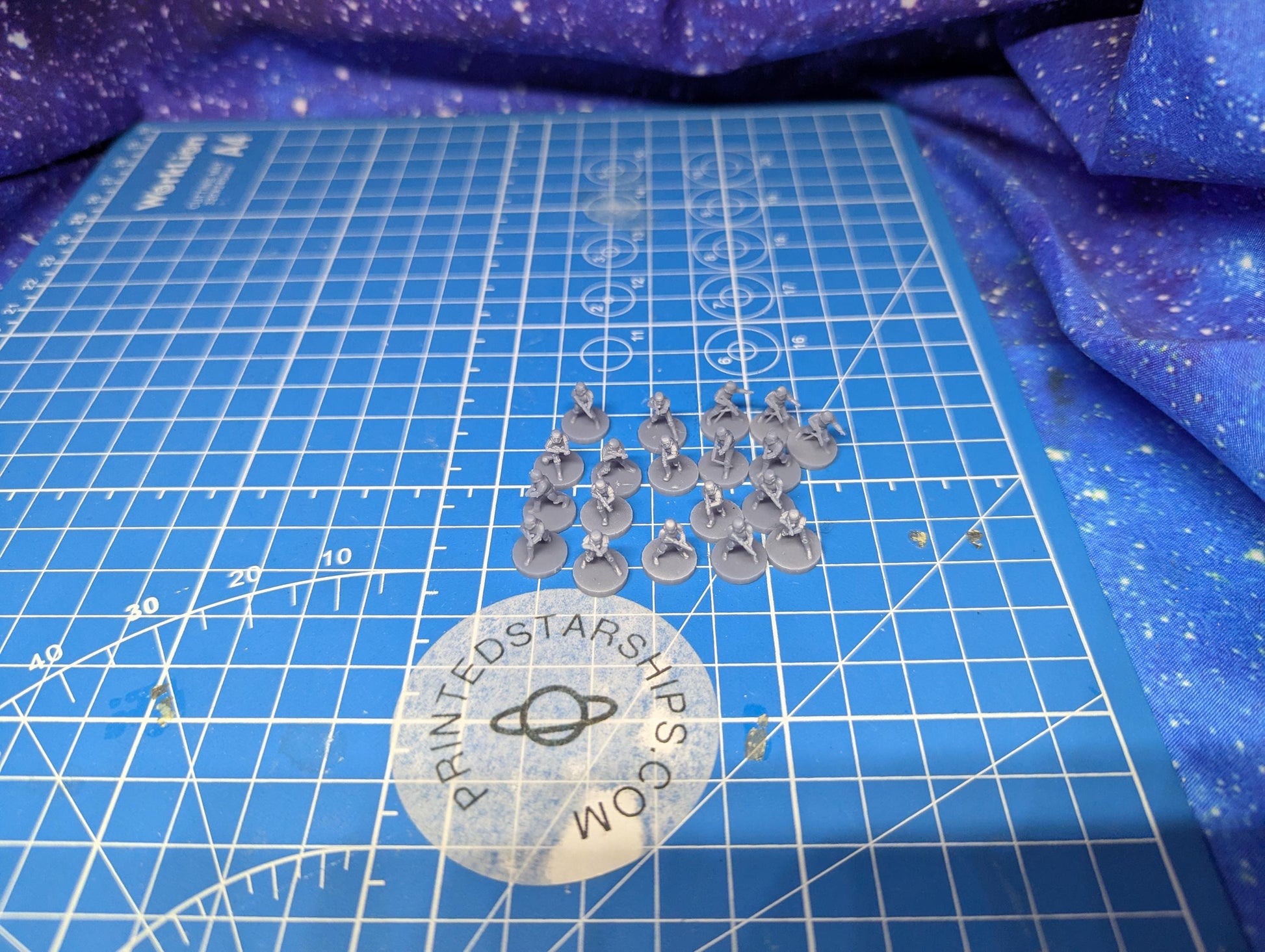 10mm Authority Infantry Platoon (20) in 10mm scale for Star wars regiments