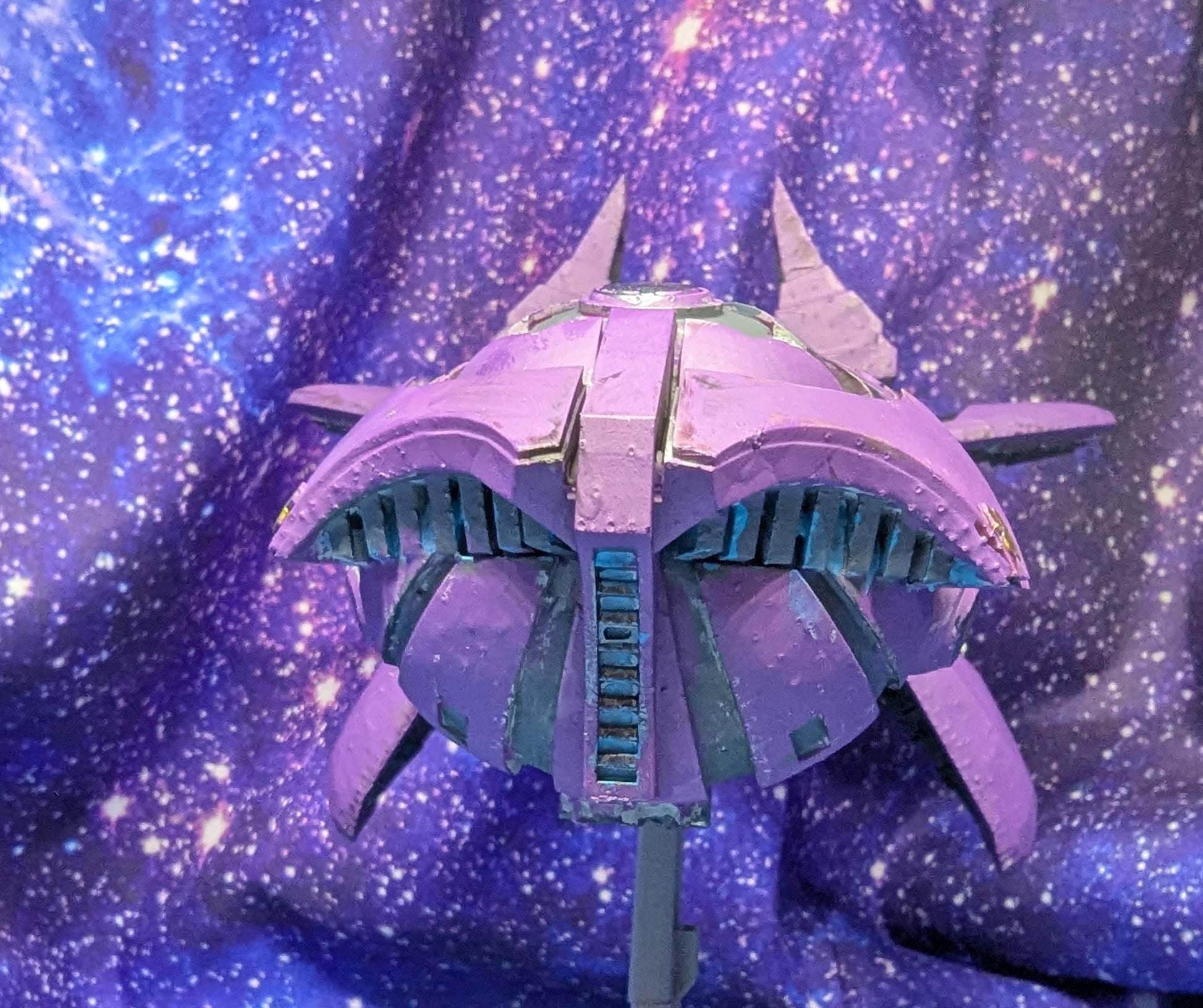 Covenant CPV Sinaris-pattern heavy cruiser for Halo Armada 166mm