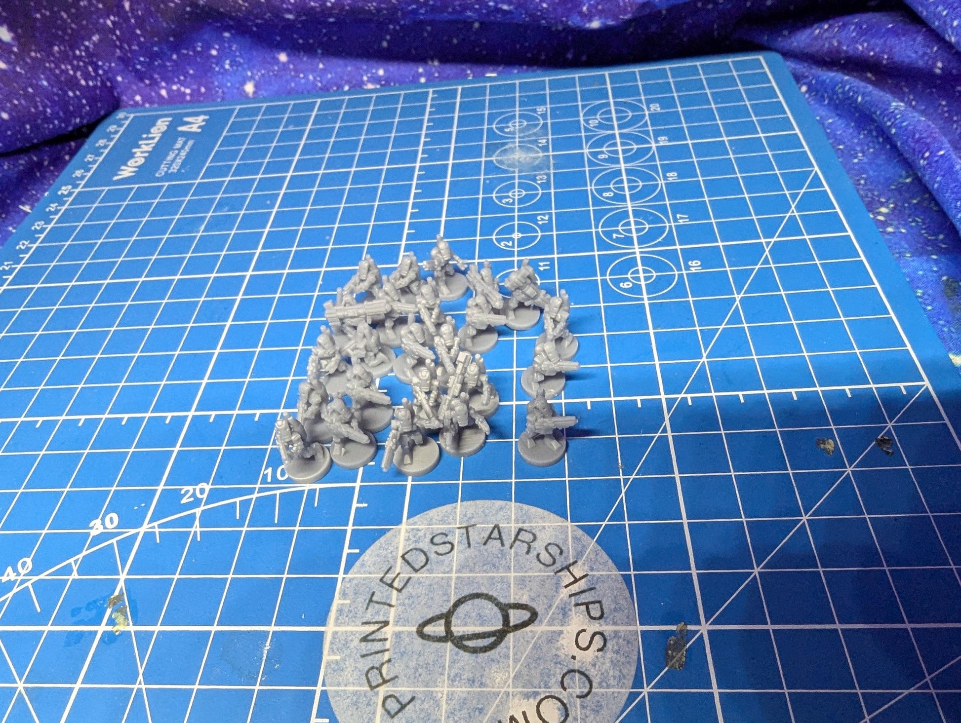 10mm CIS Droid Infantry Platoon (25) in 10mm scale for Star wars regiments