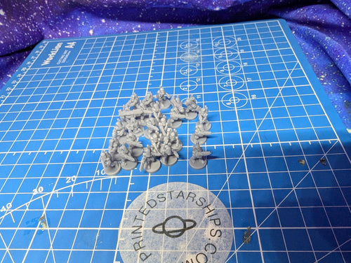 10mm CIS Droid Infantry Platoon (25) in 10mm scale for Star wars regiments