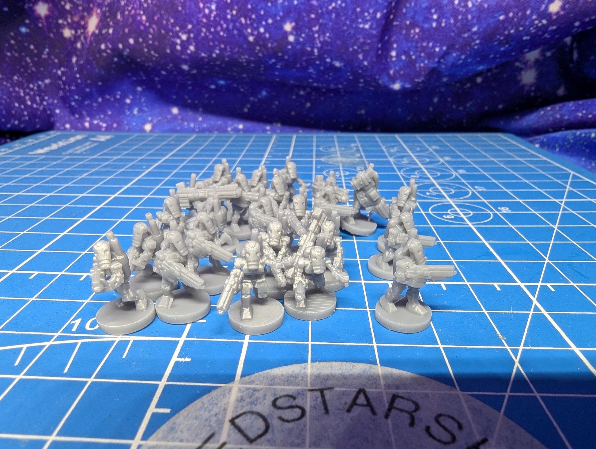 10mm CIS Droid Infantry Platoon (25) in 10mm scale for Star wars regiments