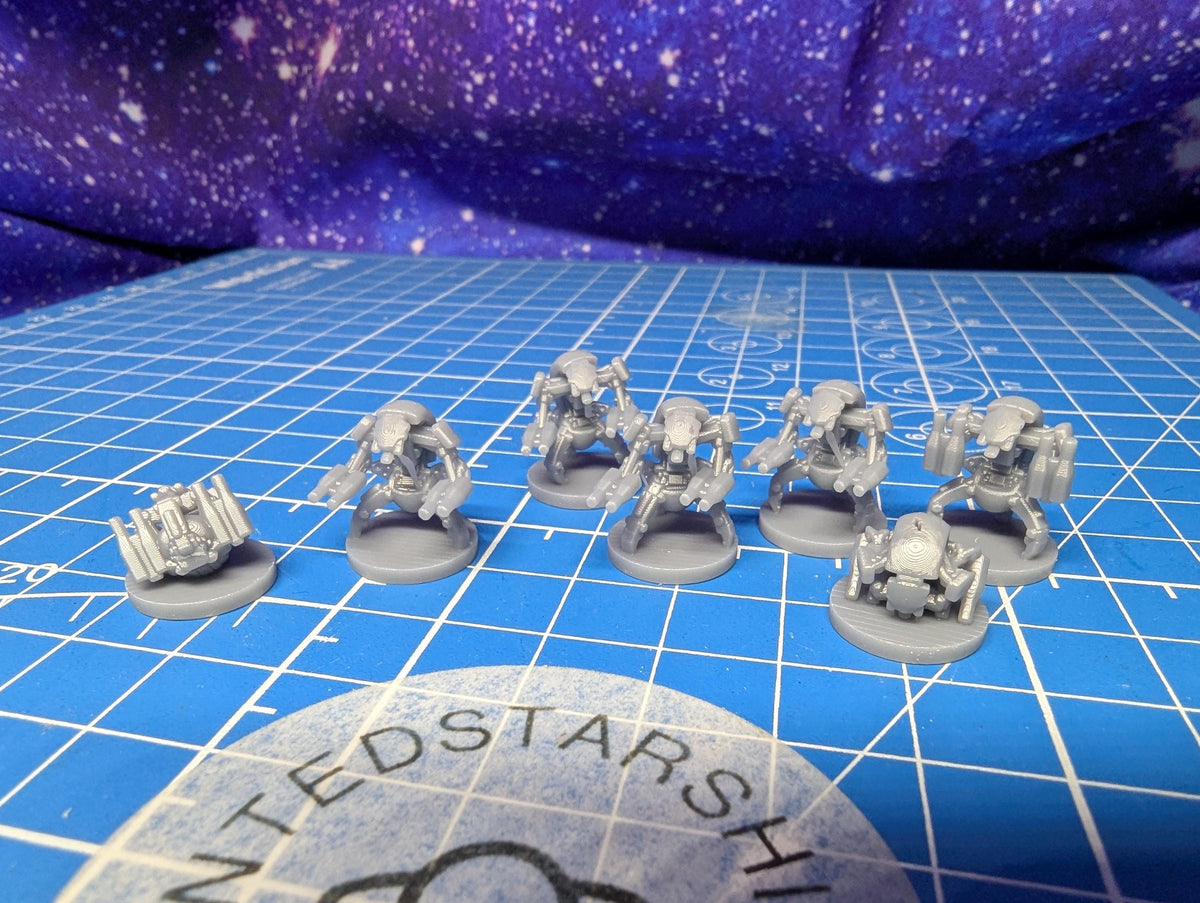 10mm CIS Droid Destroyer Heavy Platoon (14) in 10mm scale for Star wars regiments