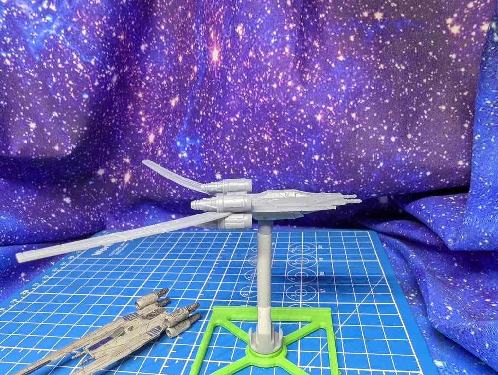 XW scale Rebel U-wing Starfighters (2) for Star wars Xwing Miniatures game