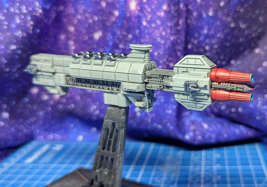 Babylon 5 Earthforce Delphi-class Scout Cruiser for miniatures games