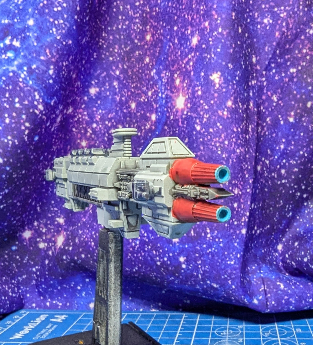 Babylon 5 Earthforce Delphi-class Scout Cruiser for miniatures games