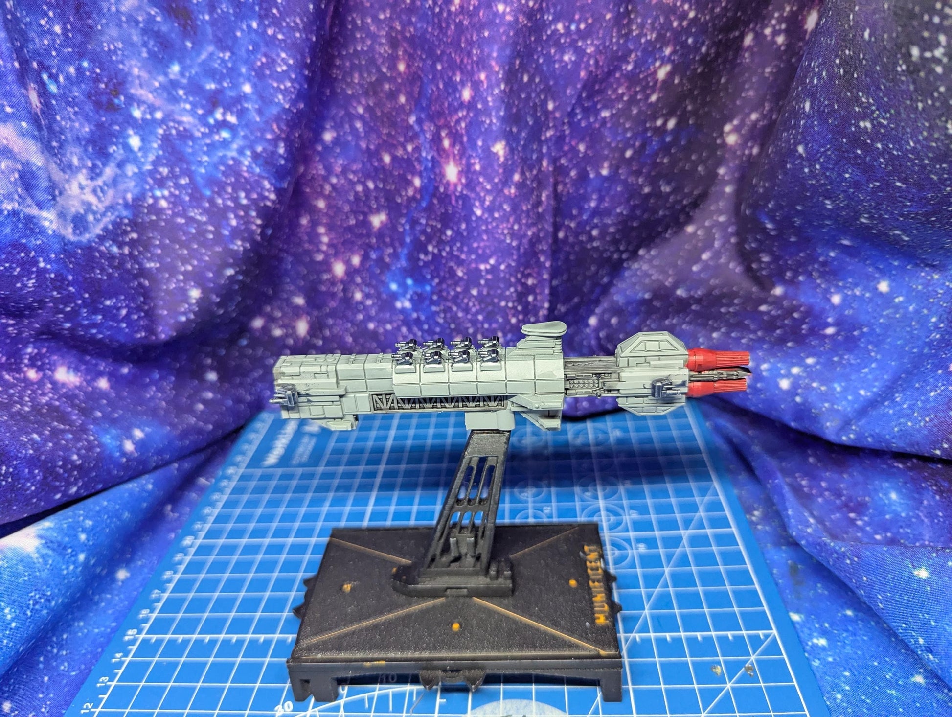 Babylon 5 Earthforce Delphi-class Scout Cruiser for miniatures games