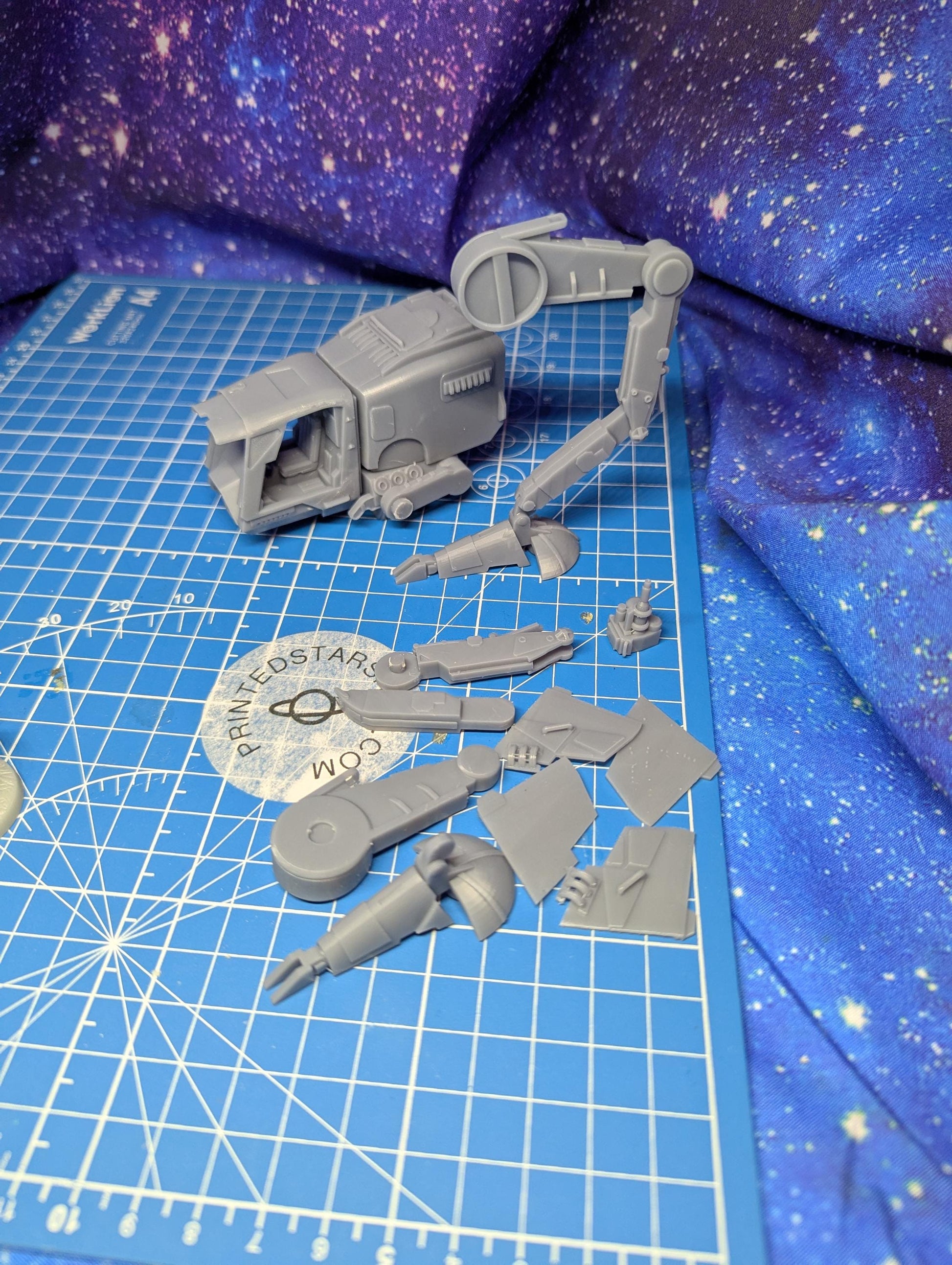 Imperial Authority Outbounder Patrol Walker kit for Star Wars Legion proxies, Grimdark Future games 35mm scale