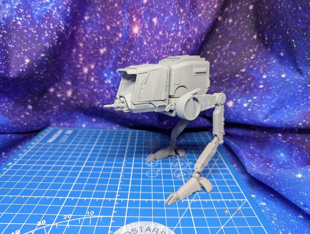 Imperial Authority Outbounder Patrol Walker kit for Star Wars Legion proxies, Grimdark Future games 35mm scale