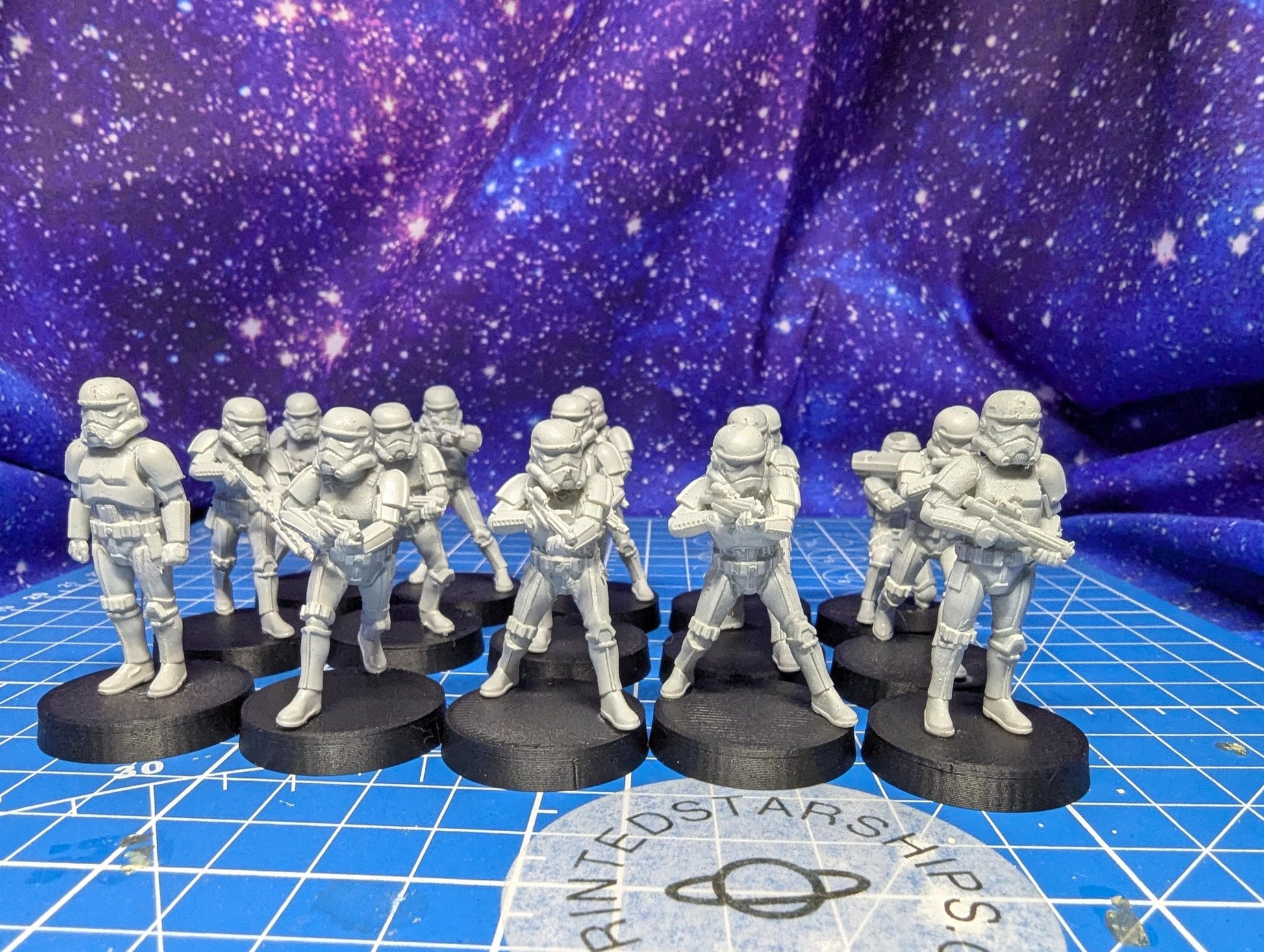 Imperial Authority Combat Troopers(15) for Star Wars Legion proxies, Grimdark Future or other miniatures games 35mm