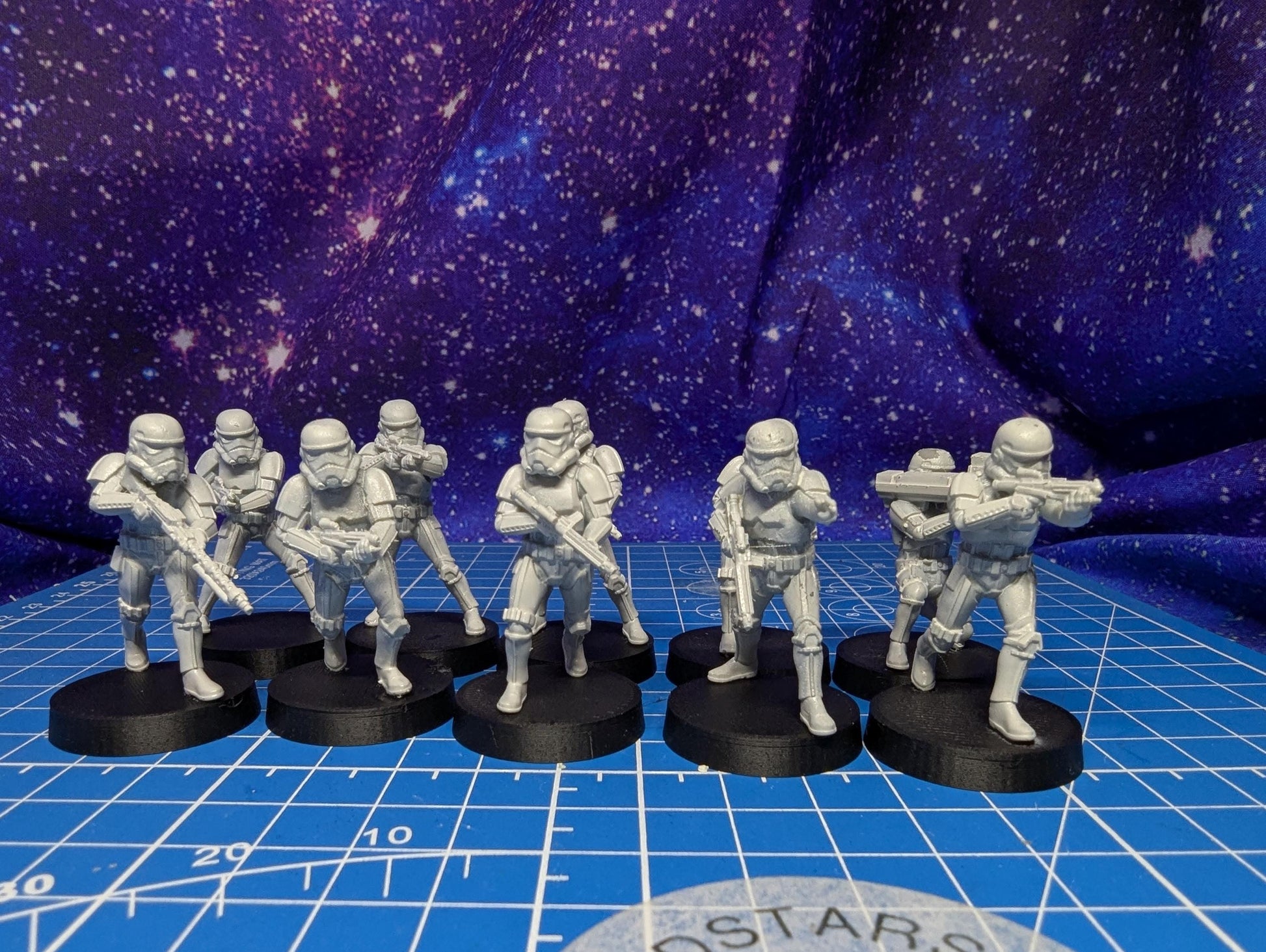 Imperial Authority Combat Troopers(15) for Star Wars Legion proxies, Grimdark Future or other miniatures games 35mm