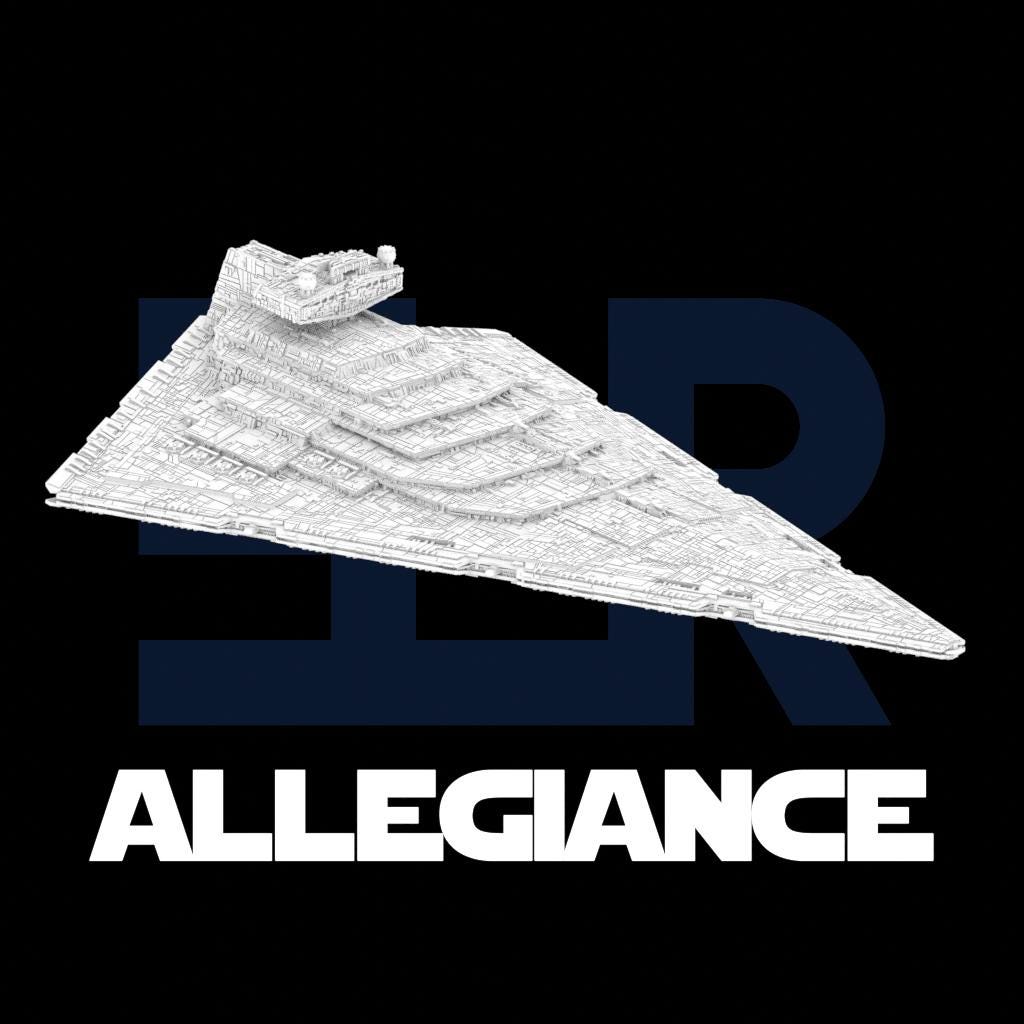 Imperial Allegiance class Battlecruiser for Star Wars Armada 220mm