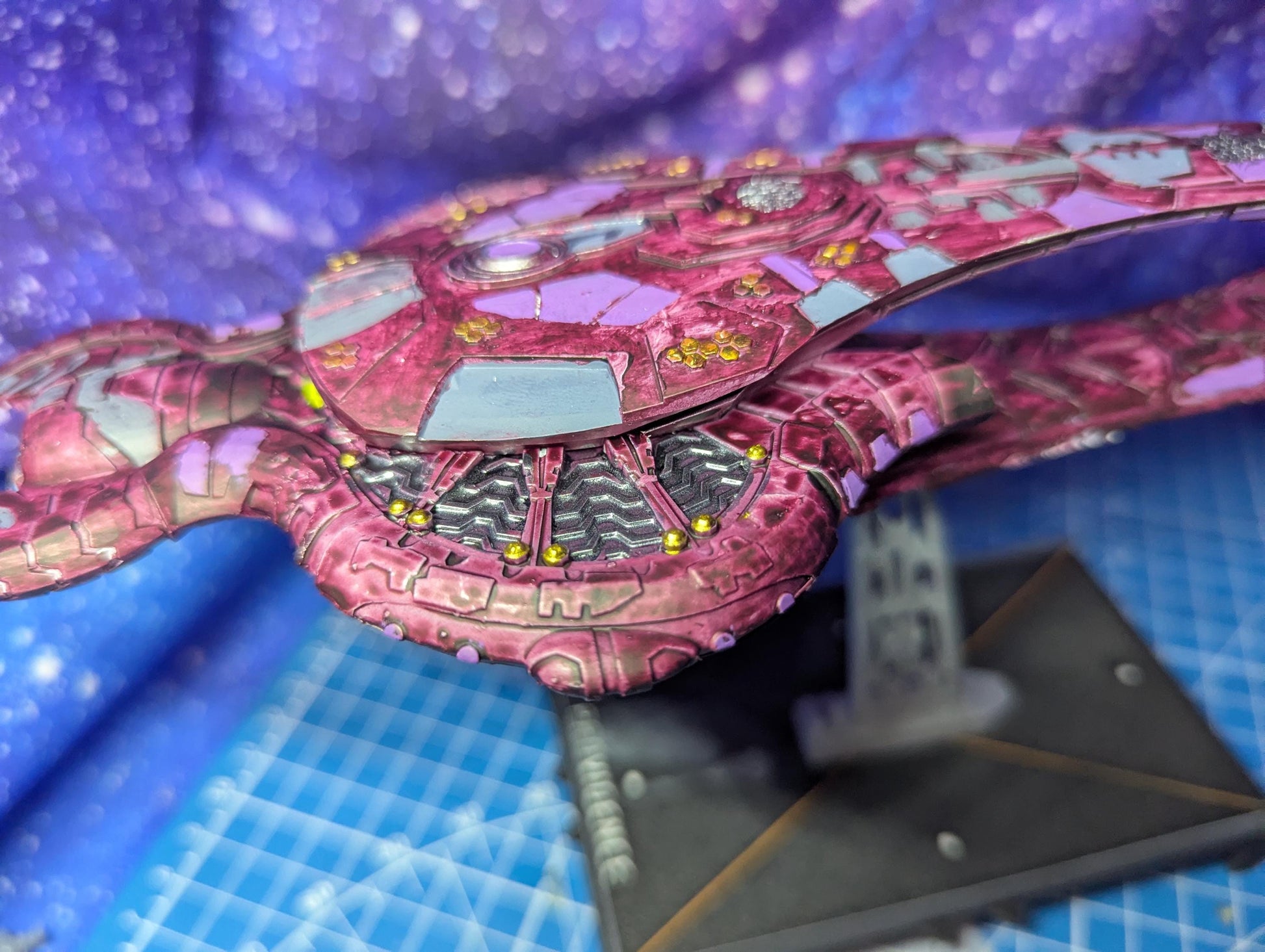 Covenant DDS Ruma-pattern Light Cruiser for Halo Armada 254mm