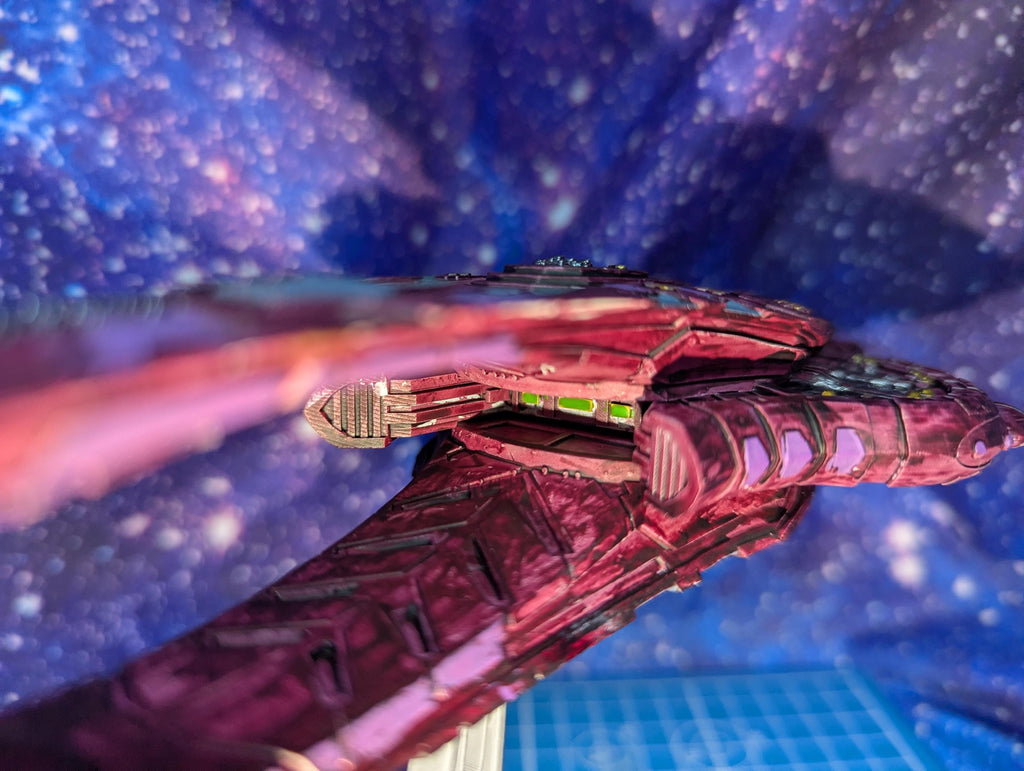 Covenant DDS Ruma-pattern Light Cruiser for Halo Armada 254mm