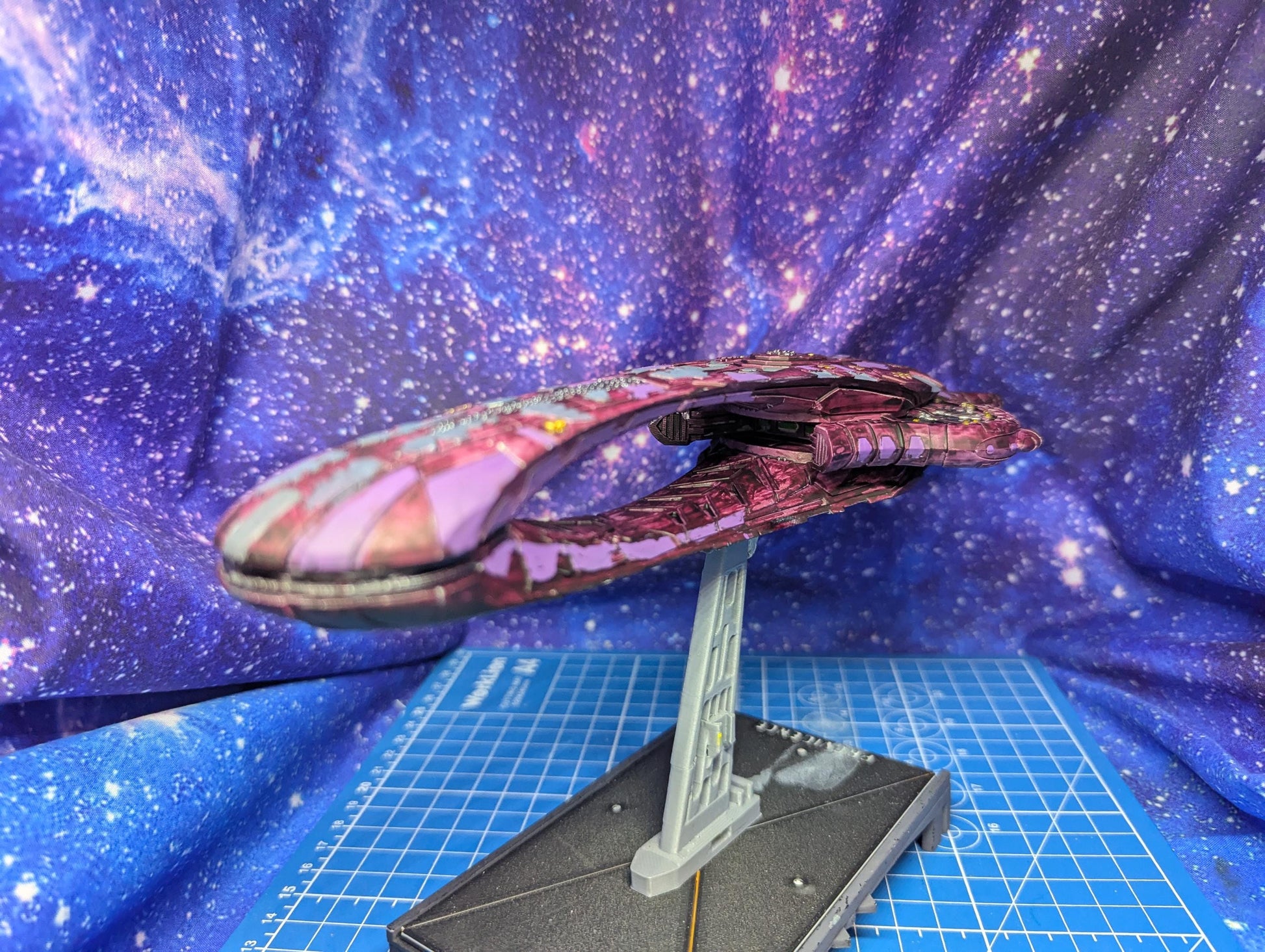 Covenant DDS Ruma-pattern Light Cruiser for Halo Armada 254mm
