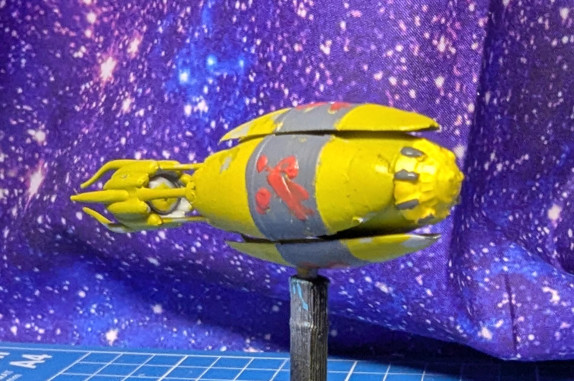 Vorlon Destroyer Miniature: Star Wars Armada scale (80mm)