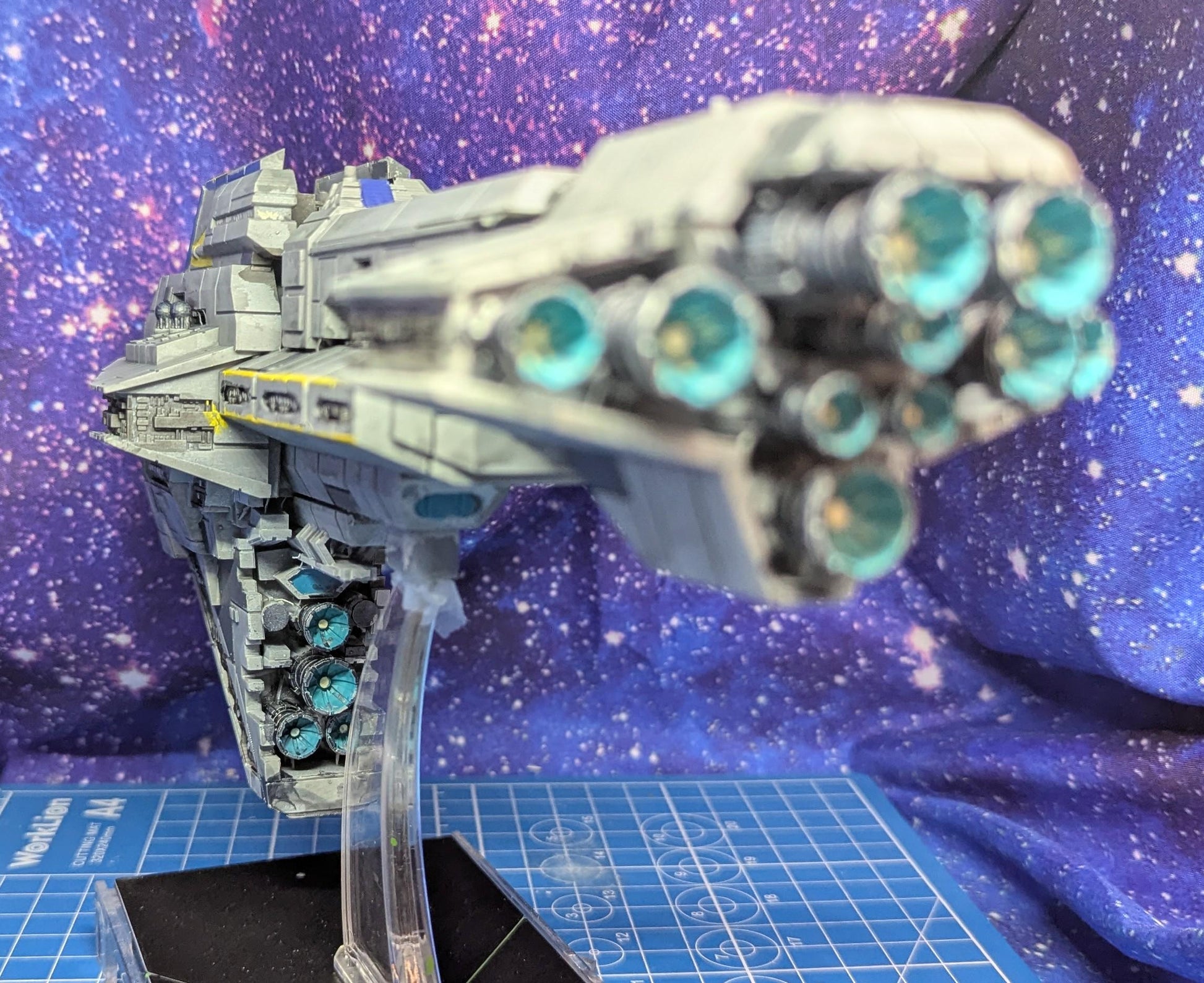 New Republic Starhawk Battleship proxy for Star Wars Armada 254mm