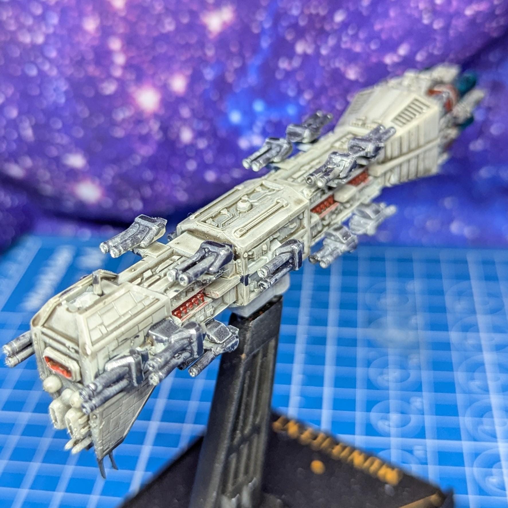 Earthforce Nova Dreadnought for miniatures games 150mm