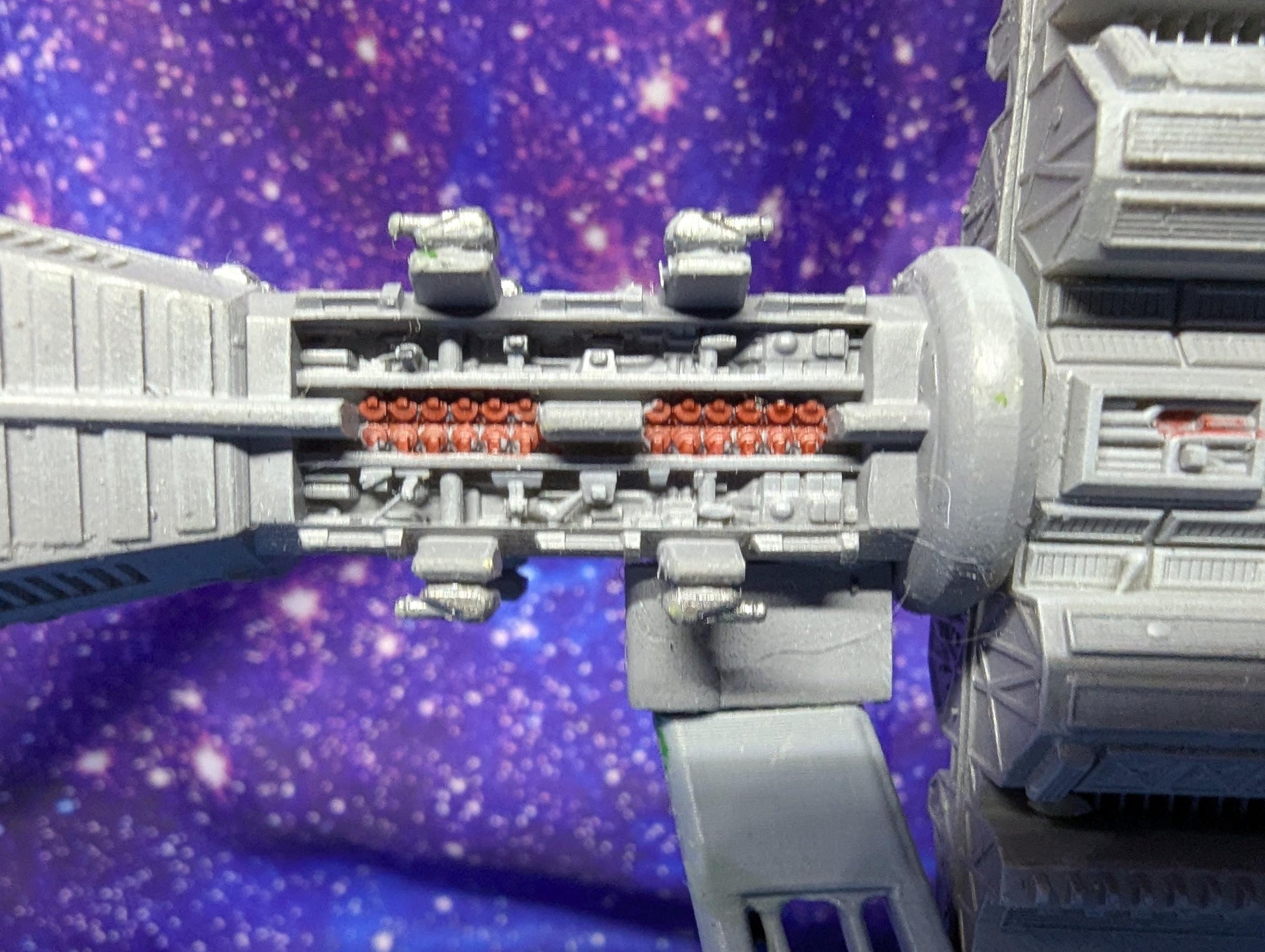 Earthforce Omega Destroyer scaled for Star Wars Armada 175mm
