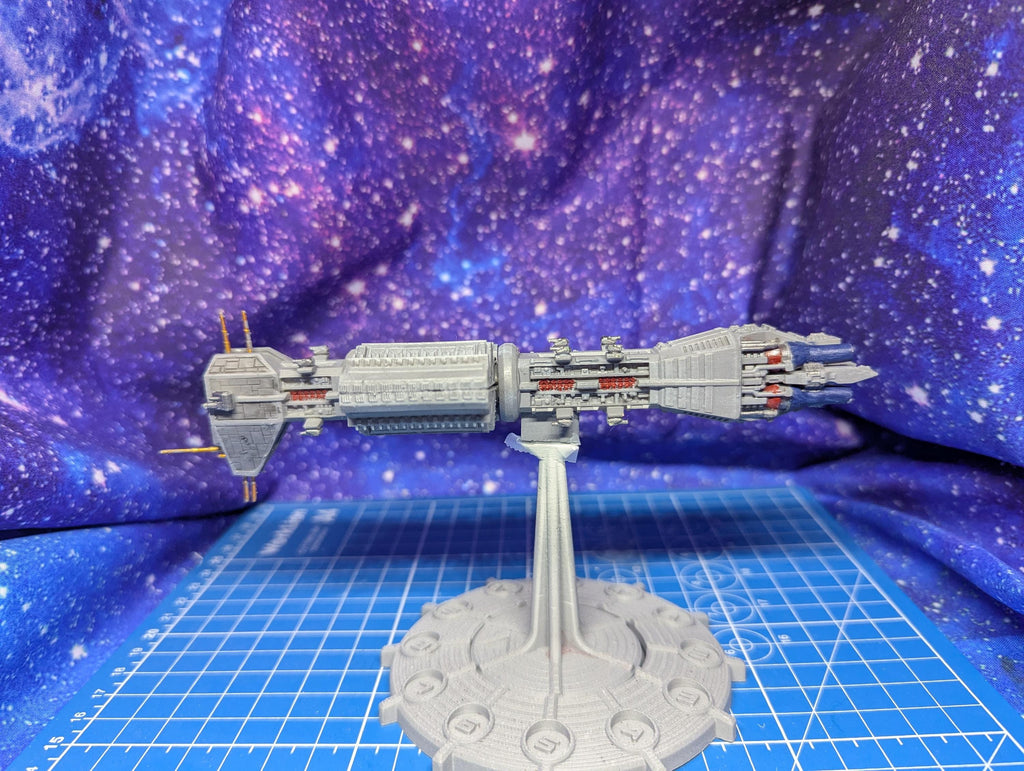 Earthforce Omega Destroyer scaled for Star Wars Armada 175mm