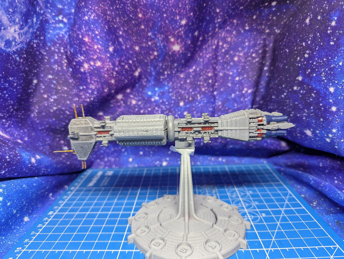 Babylon 5 Earthforce Omega Destroyer scaled for Star Wars Armada 175mm