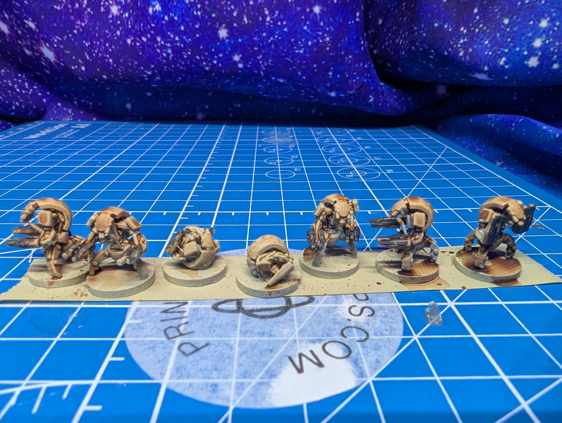 10mm CIS Droid Destroyer Heavy Platoon (14) in 10mm scale for Star wars regiments