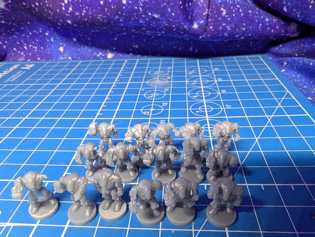 10mm CIS B2 Super Battle Droid Platoon (16) in 10mm scale for Star wars regiments