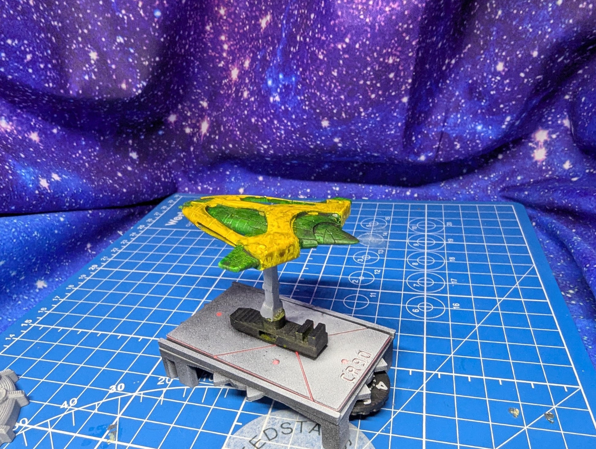 Babylon 5 Brakiri Halik Fighter-Killer for Star Wars Armada scale games 70mm