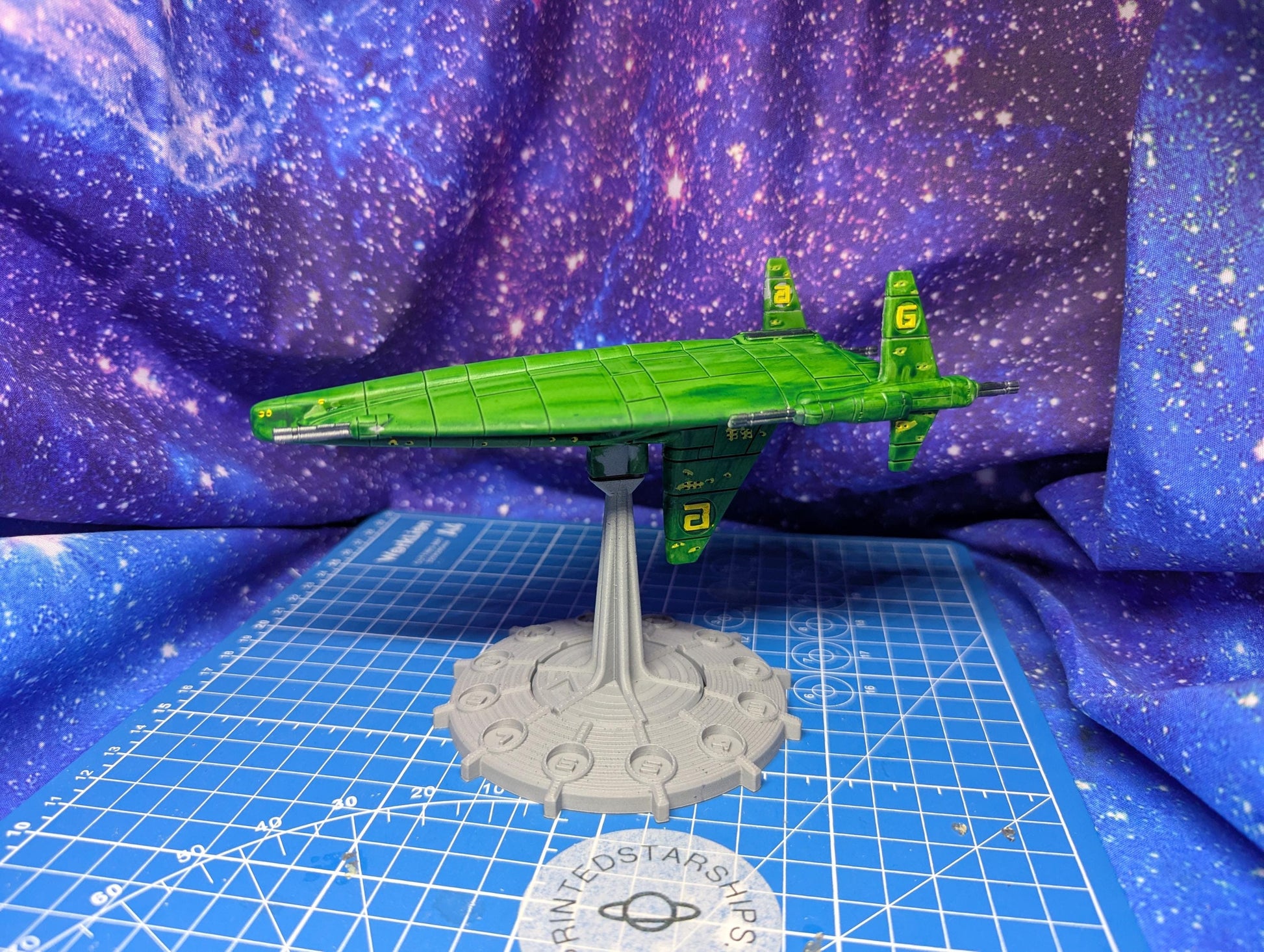 Babylon 5 Brakiri Corumai Dreadnought for Star Wars Armada scale games 173mm
