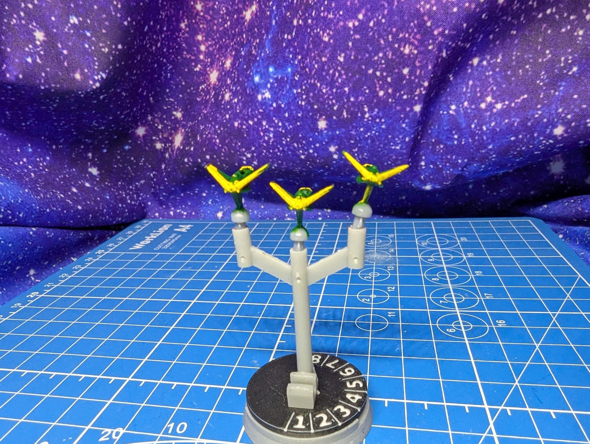 Babylon 5 Brakiri Falkosi light fighter Squadron (6) for Miniatures games like Star Wars Armada