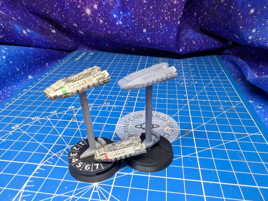 Earthforce Crew Shuttle Squadron(3) For Star Wars Armada scale games