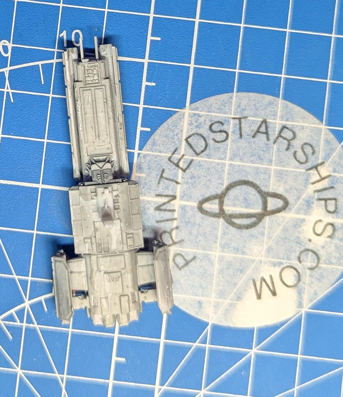Super earth Super Destroyer for Star Wars Armada scale games 60mm