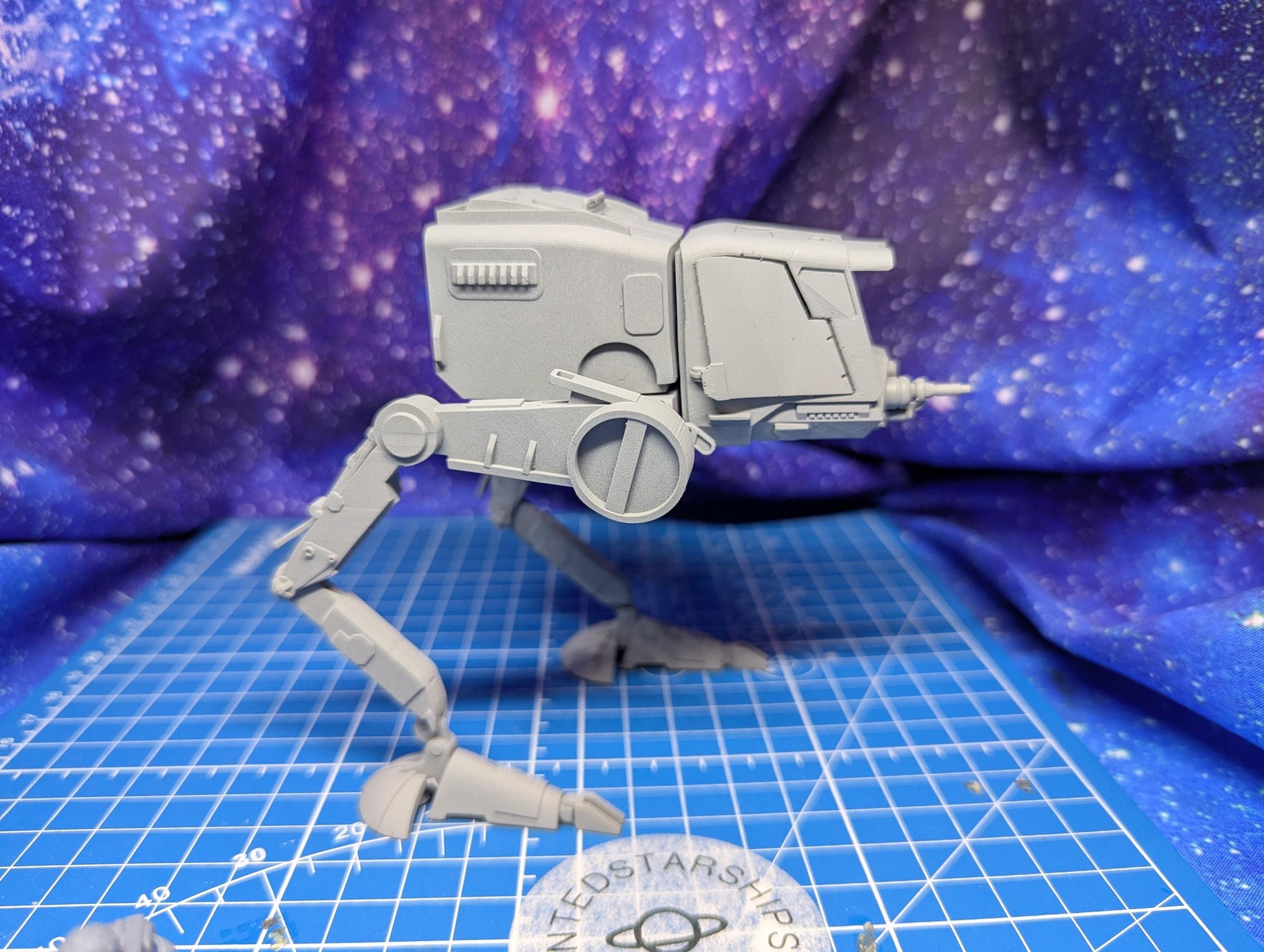 Imperial Authority Outbounder Patrol Walker kit for Star Wars Legion proxies, Grimdark Future or other miniatures games 35mm scale