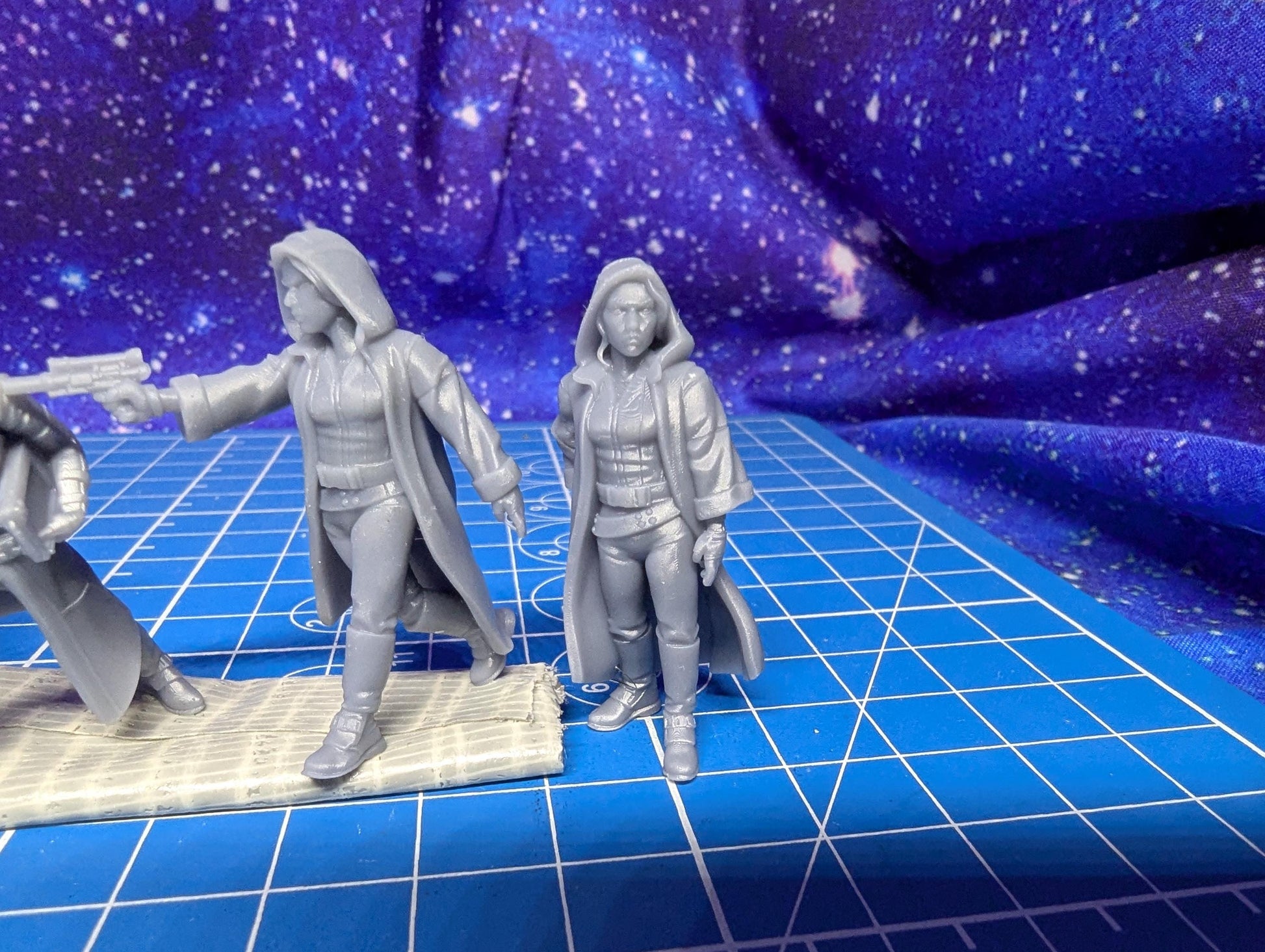 Rebel Insurgent Mechanic Bicks (4) for Star Wars Legion proxies, Grimdark Future 35mm
