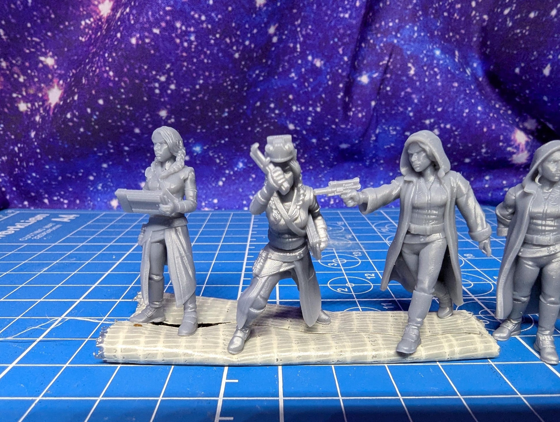 Rebel Insurgent Mechanic Bicks (4) for Star Wars Legion proxies, Grimdark Future 35mm