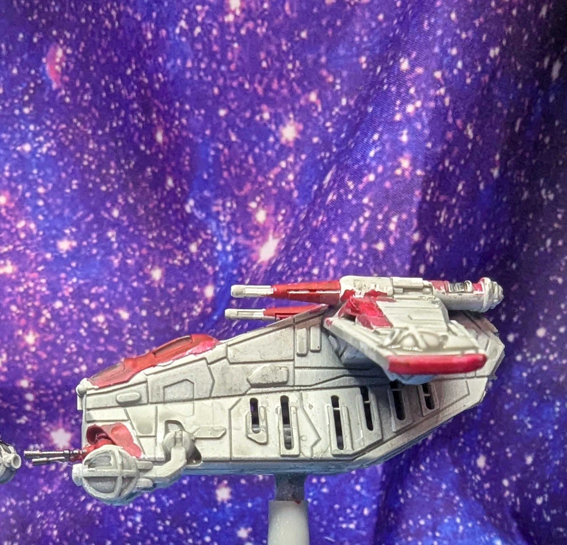 XW scale Republic LAAT/I personnel Transport for Star wars Xwing Miniatures game 1/270