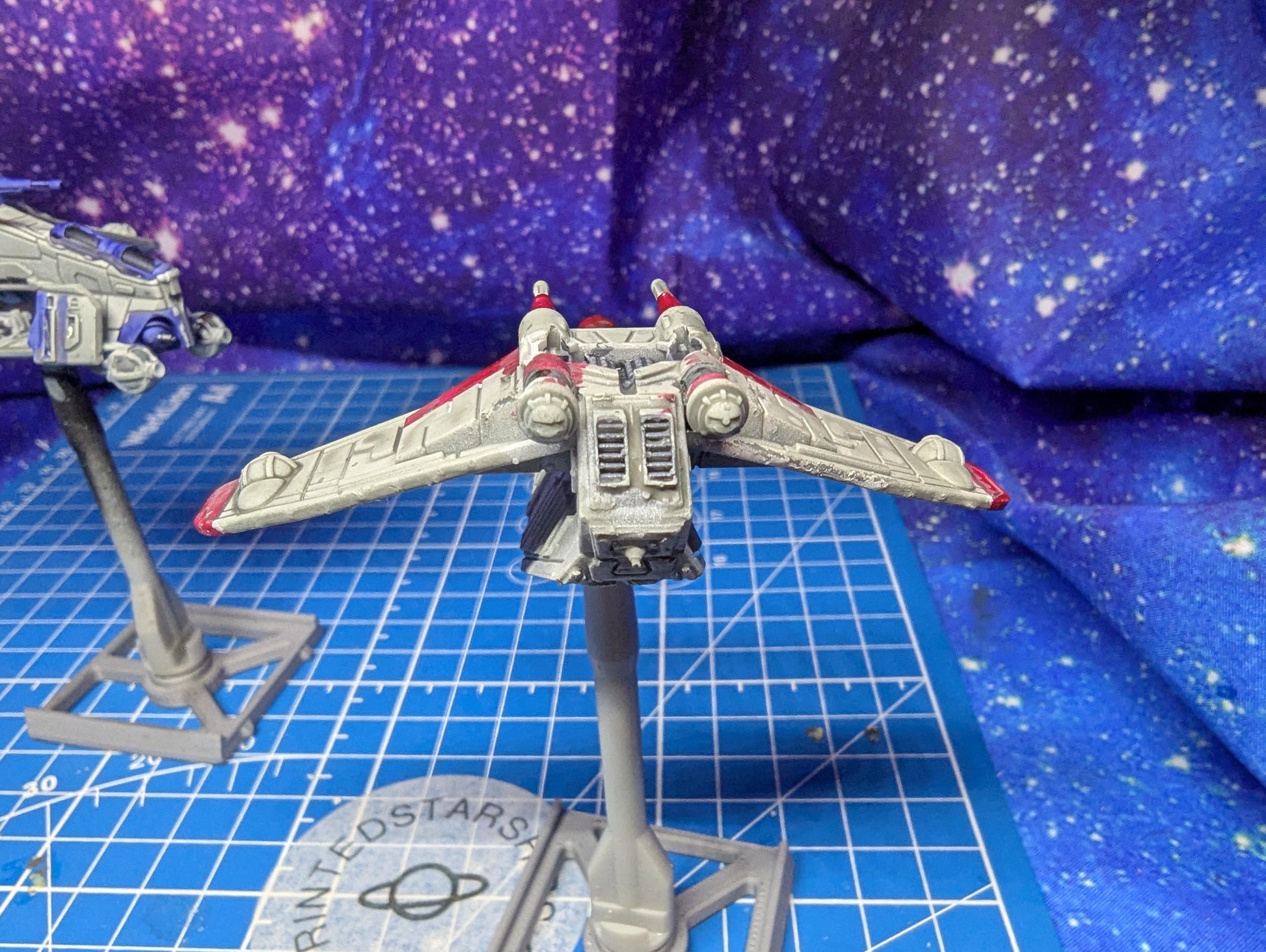 XW scale Republic LAAT/I personnel Transport for Star wars Xwing Miniatures game 1/270