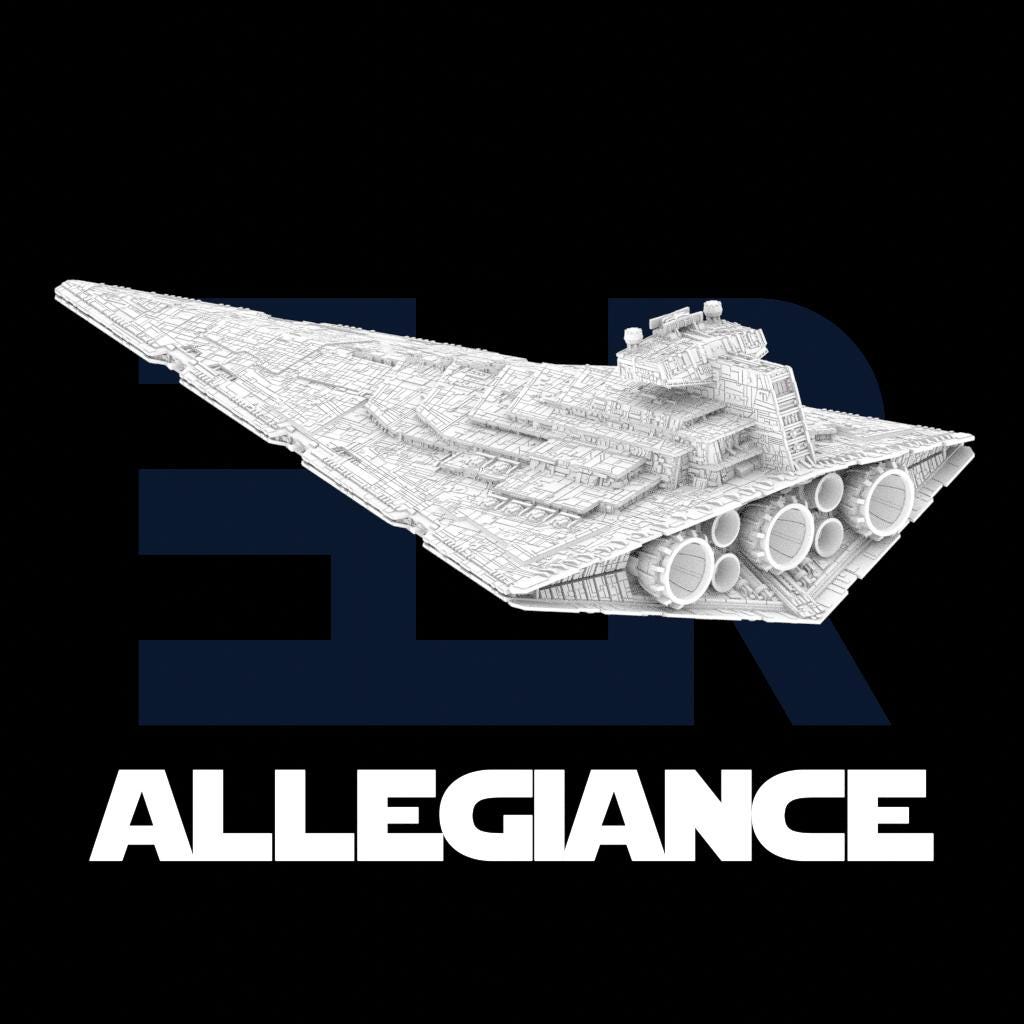 Imperial Allegiance class Battlecruiser for Star Wars Armada 220mm