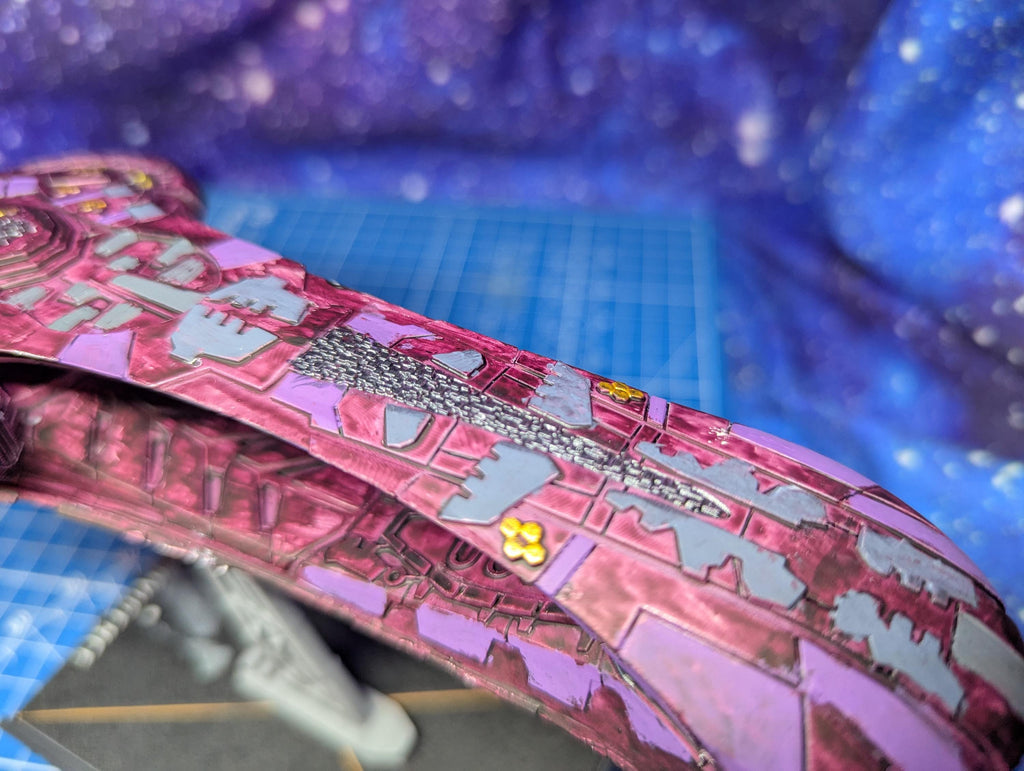 Covenant DDS Ruma-pattern Light Cruiser for Halo Armada 254mm