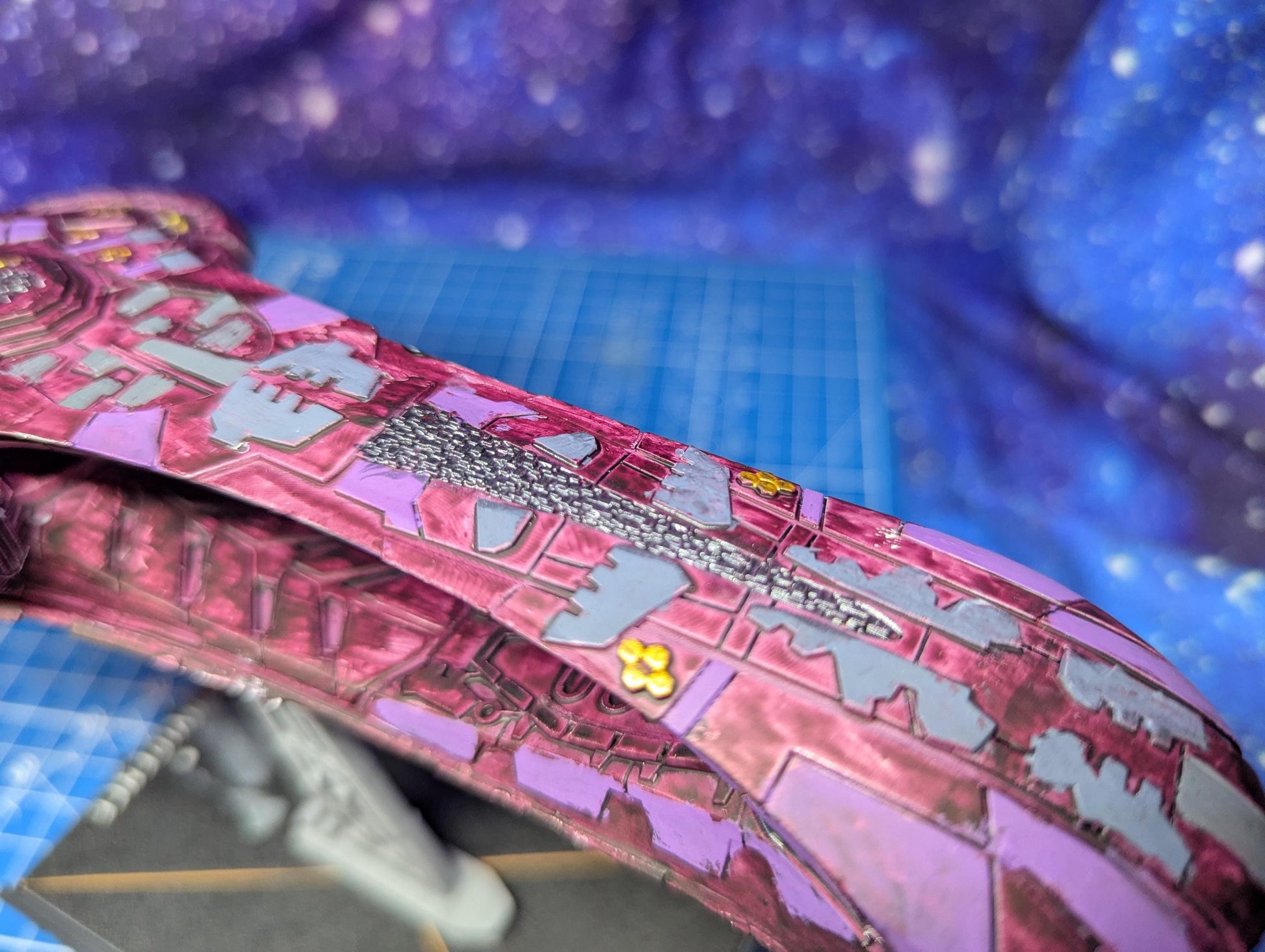 Covenant DDS Ruma-pattern Light Cruiser for Halo Armada 254mm