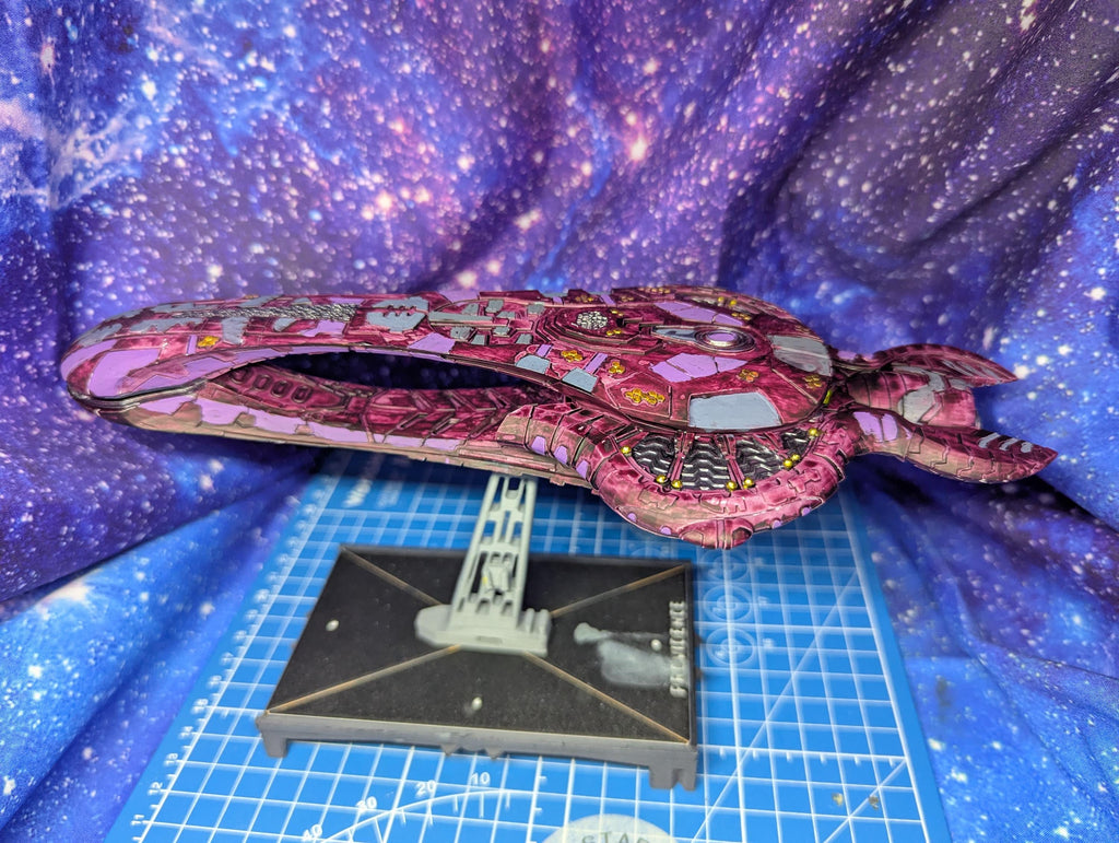 Covenant DDS Ruma-pattern Light Cruiser for Halo Armada 254mm